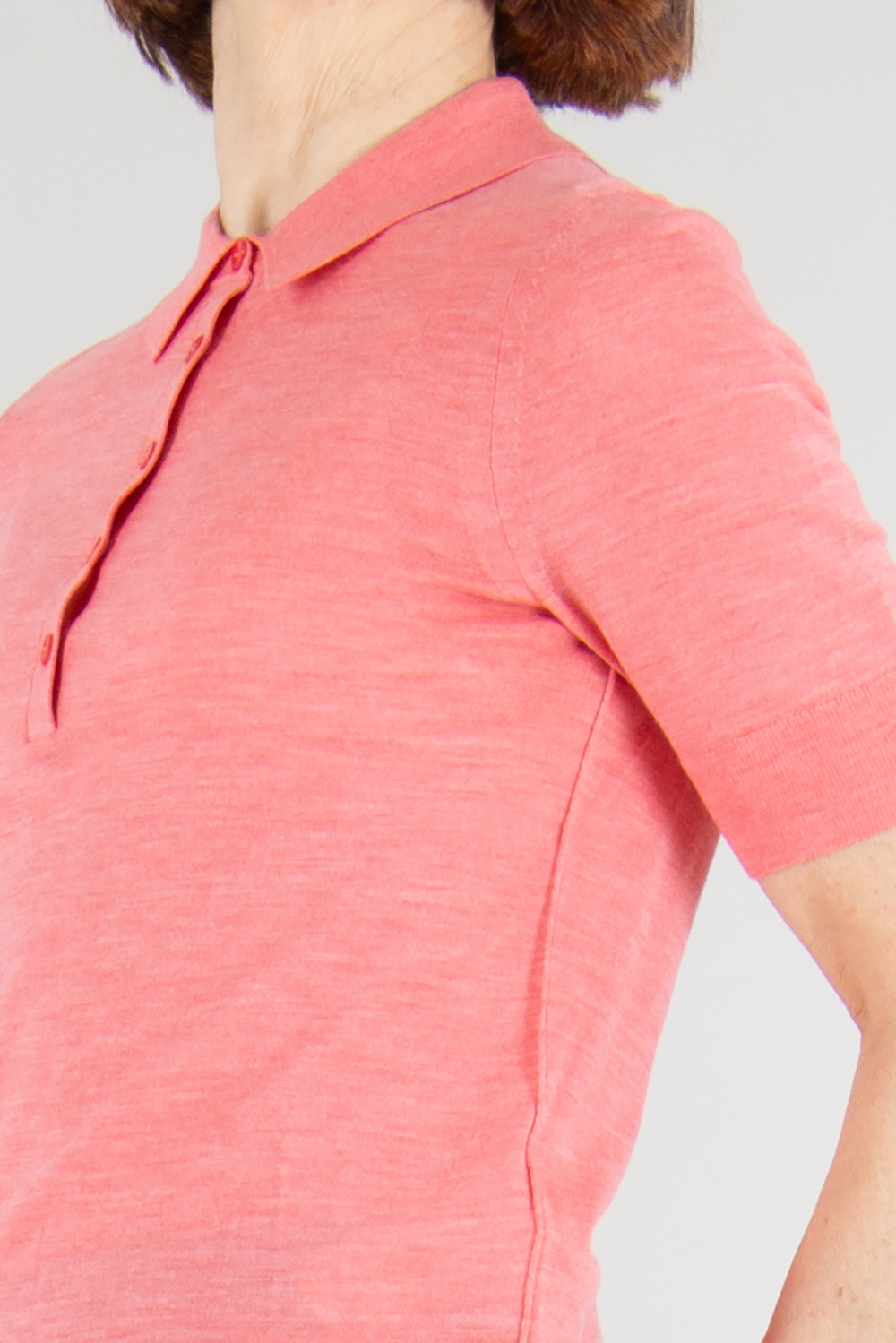 BOSS Super Fine Virgin Merino Wool Polo Shirt 