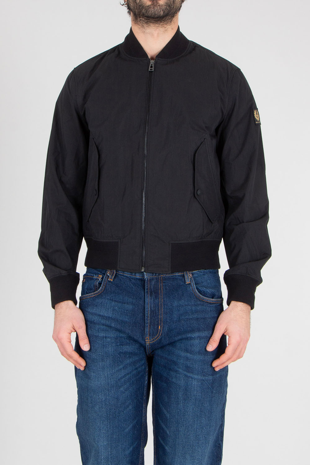 BELSTAFF Regualr Fit Compact Technical Cotton-Nylon Blend Bomber Jacket Carrier