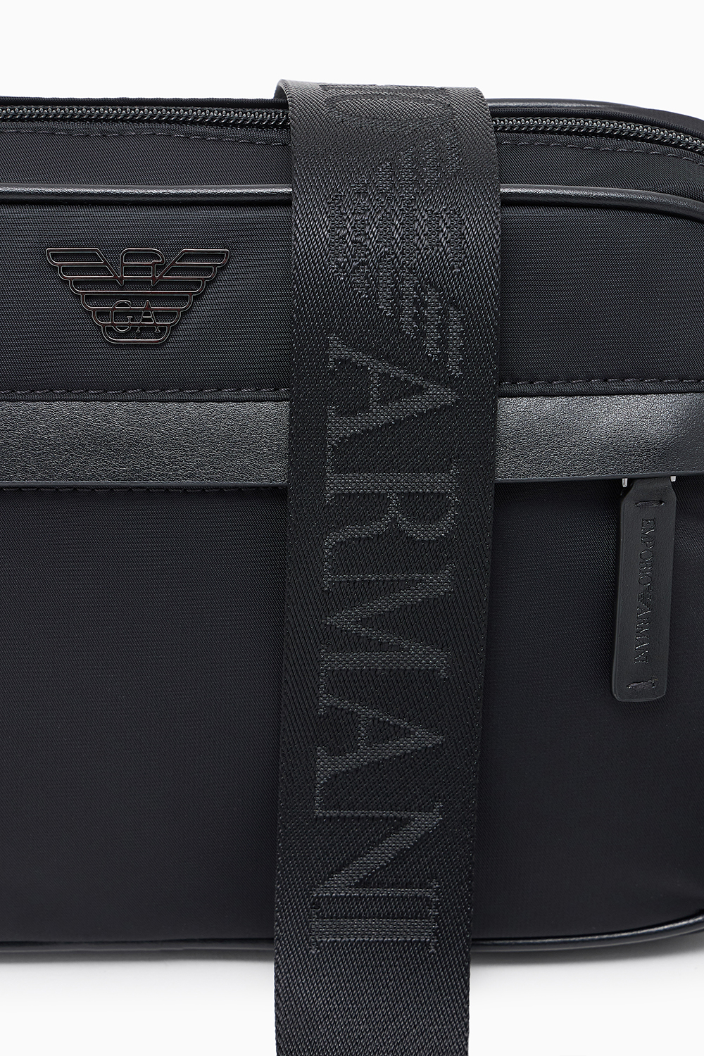  EMOPRIO ARMANI Recycled Nylon Shoulder Bag