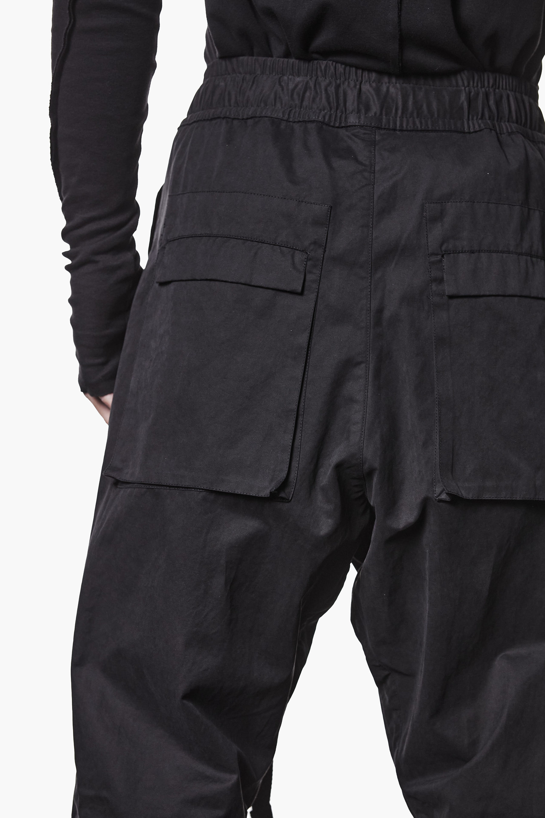 THOM KROM Relaxed Fit Low Crotch Peached Cotton Blend Pants Bekleidung, Hosen, Mantel, Jeans, Kurze Hosen