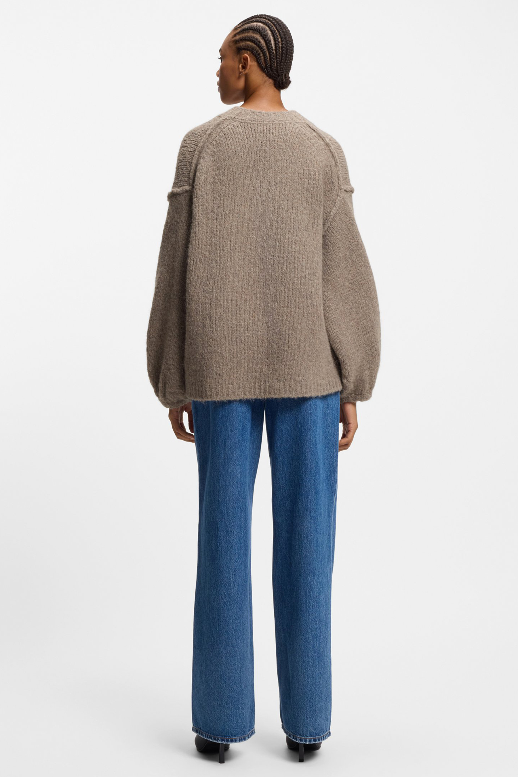 Bekleidung, Strickwaren, Pullover, Mantel, Hosen