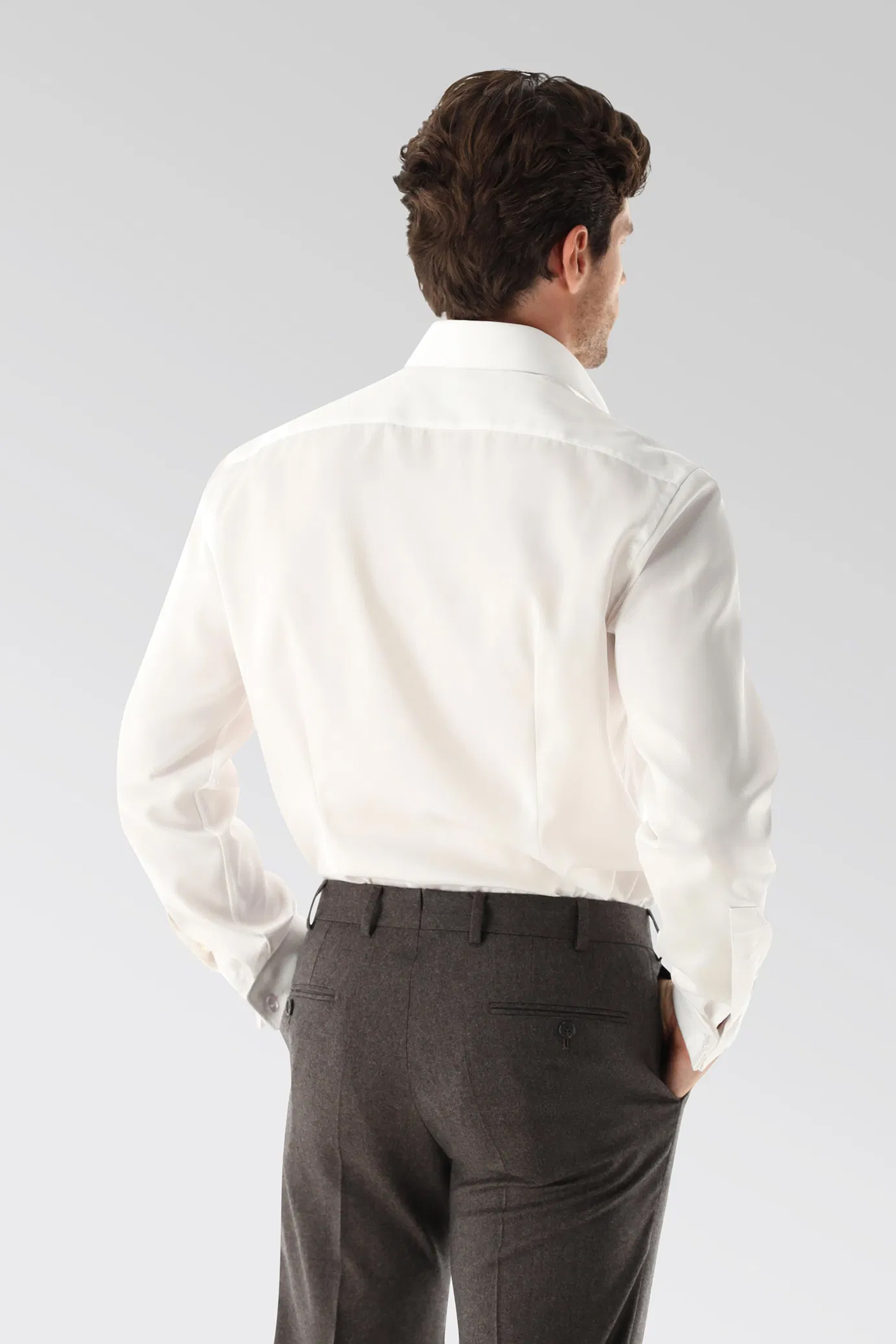 VAN LAACK Tailor Fit Cotton Twill Business Shirt Rivara-DTFN Hemd, Kleid, Hemd, Langarm, Mann, Person