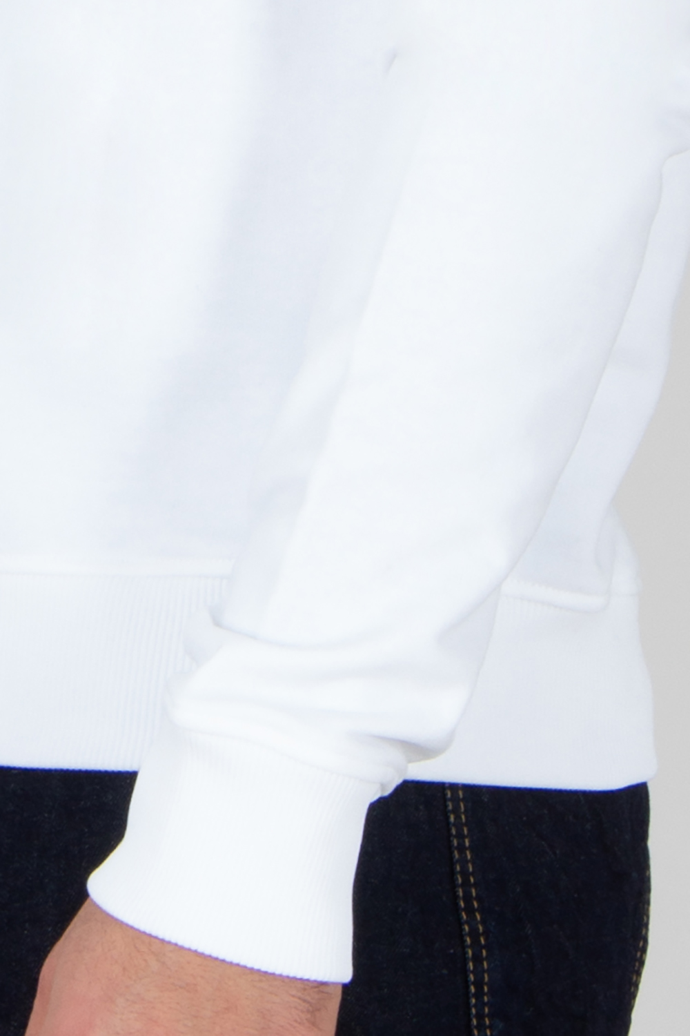 AMI PARIS Classic Fit Ami De Coeur Cotton Fleece Sweatshirt