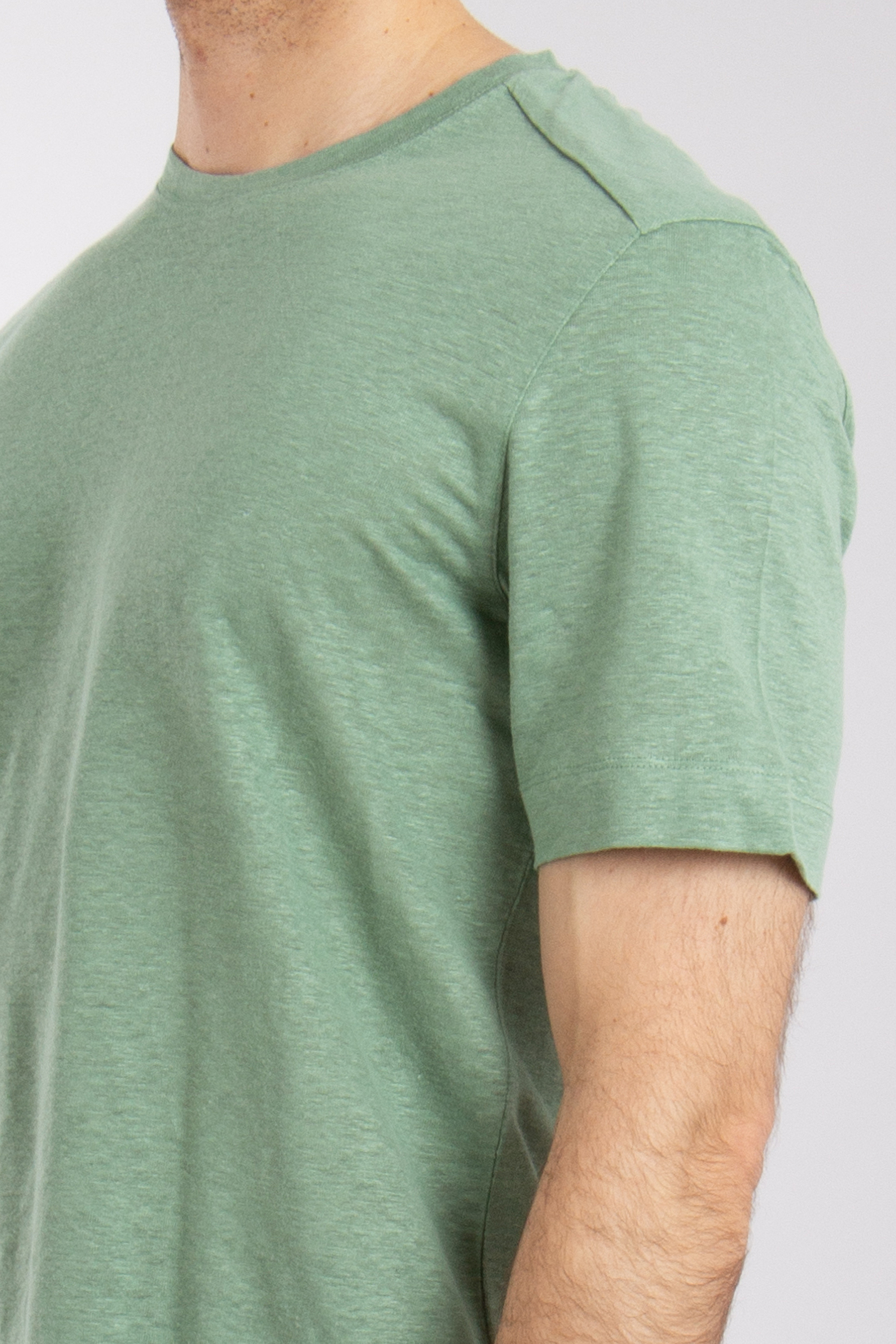 ZEGNA Regular Fit Linen T-Shirt