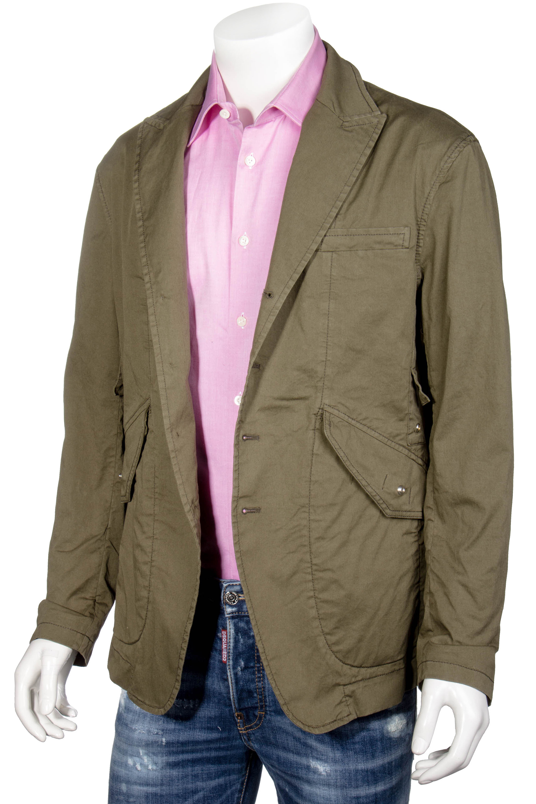DSQUARED2 Cotton Stretch Jacket DSQUARED2 Cotton Stretch Jacket
