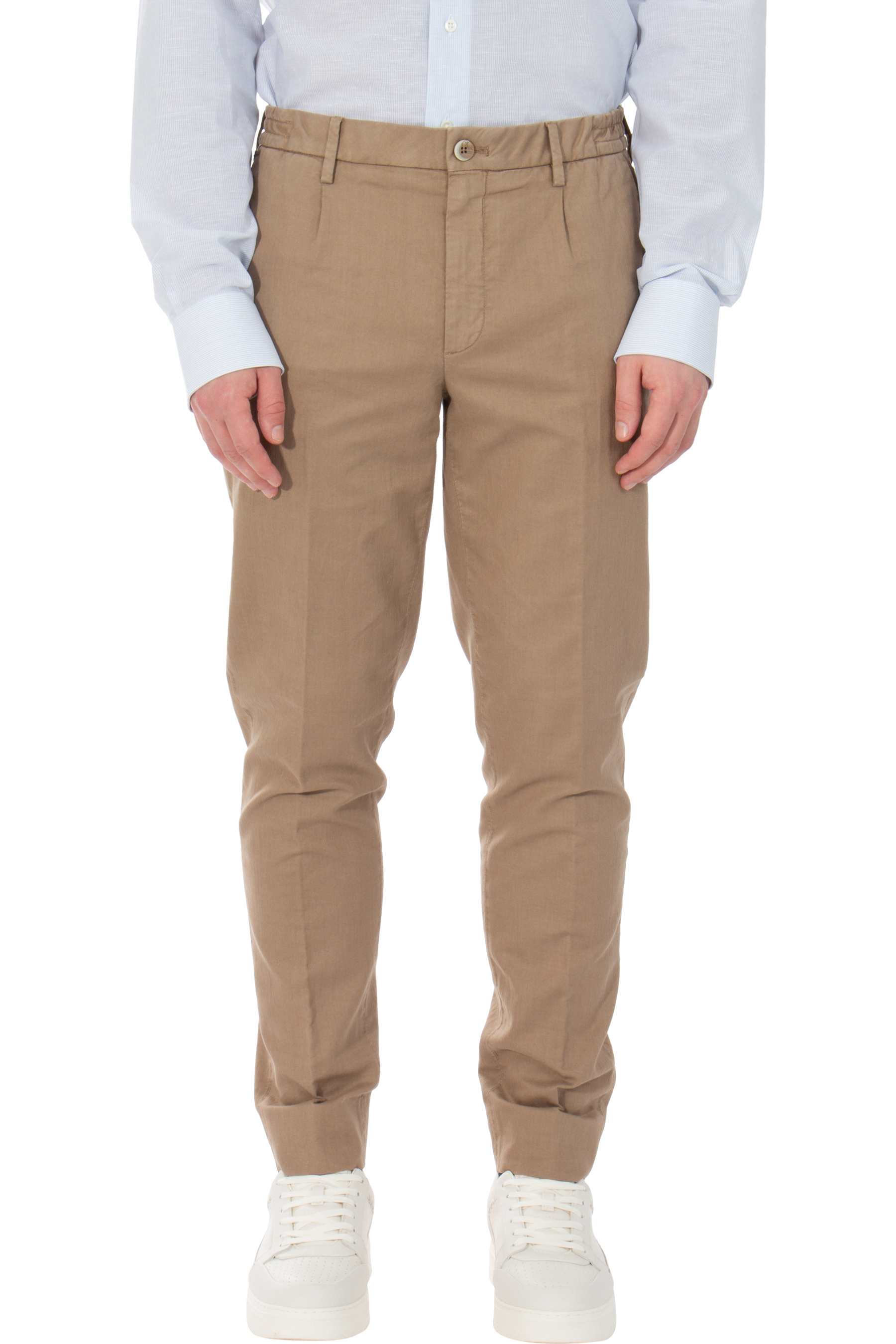 GTA Cotton Linen Blend Stretch Pants Dennis