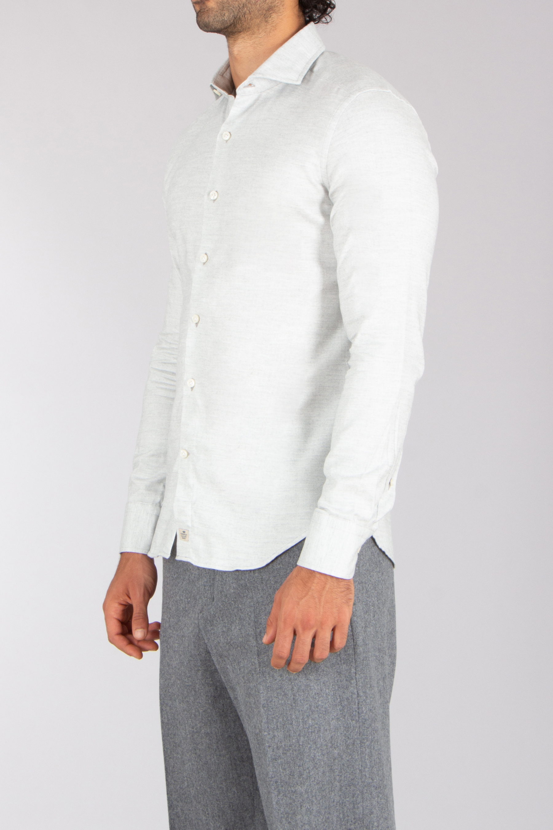 Hemd, Langarm, Leinen, Kleid, Hemd, Hosen