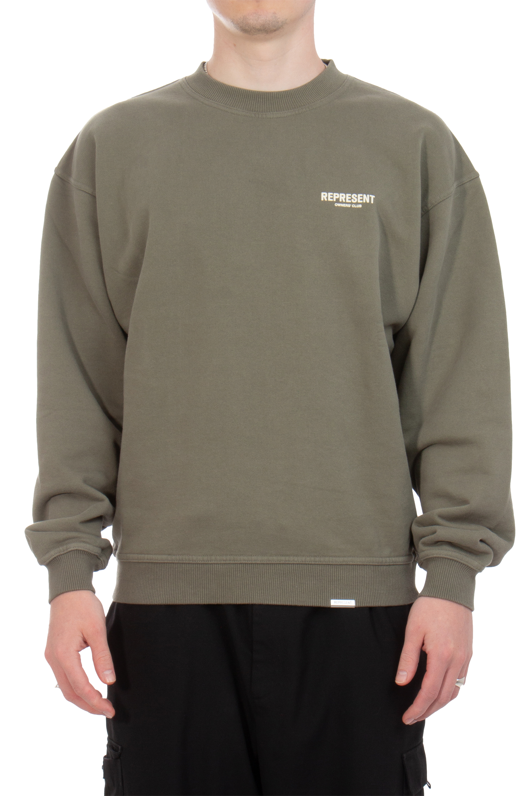 REPRESENT Owners Club Cotton Sweatshirt REPRESENT Owners Club Cotton Sweatshirt