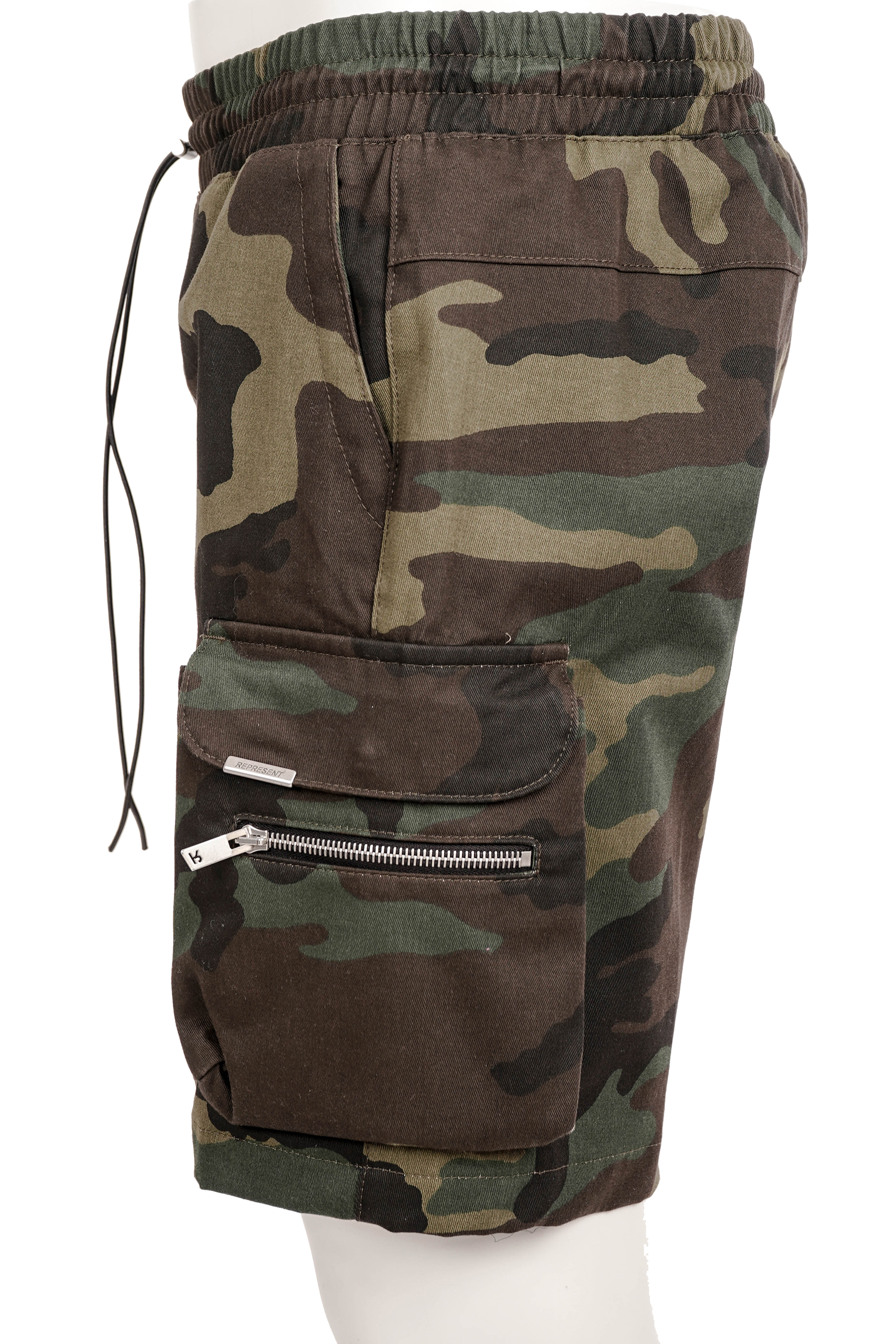 REPRESENT Camouflage Cargo Shorts