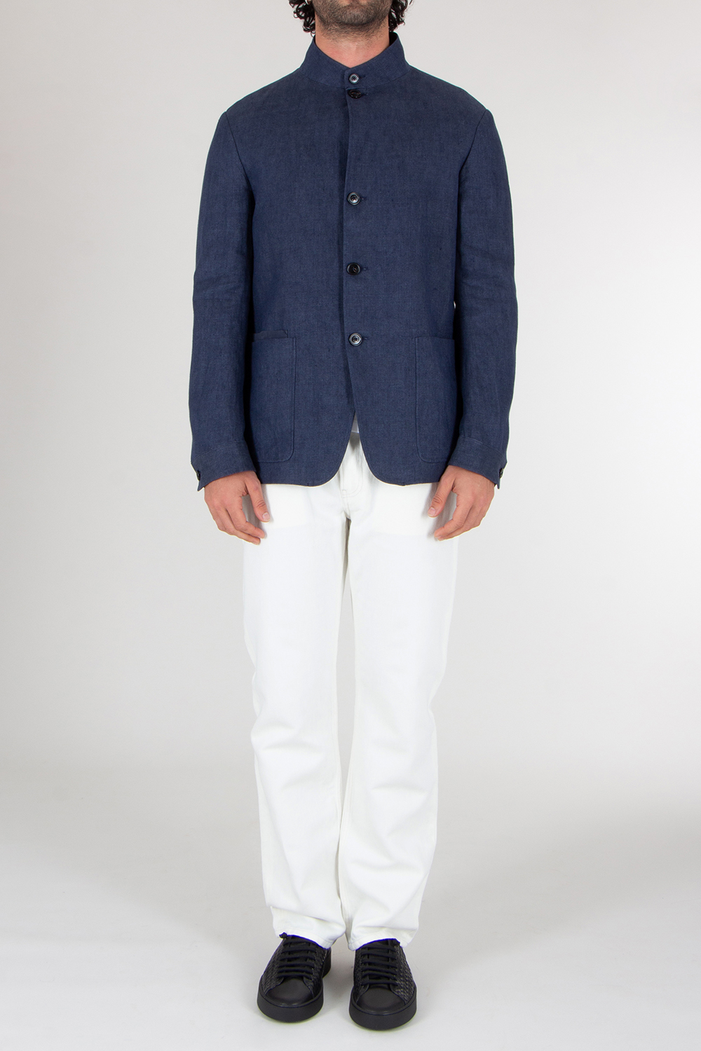 ZEGNA Regular Fit  Oasi Lino Linen Chore Jacket