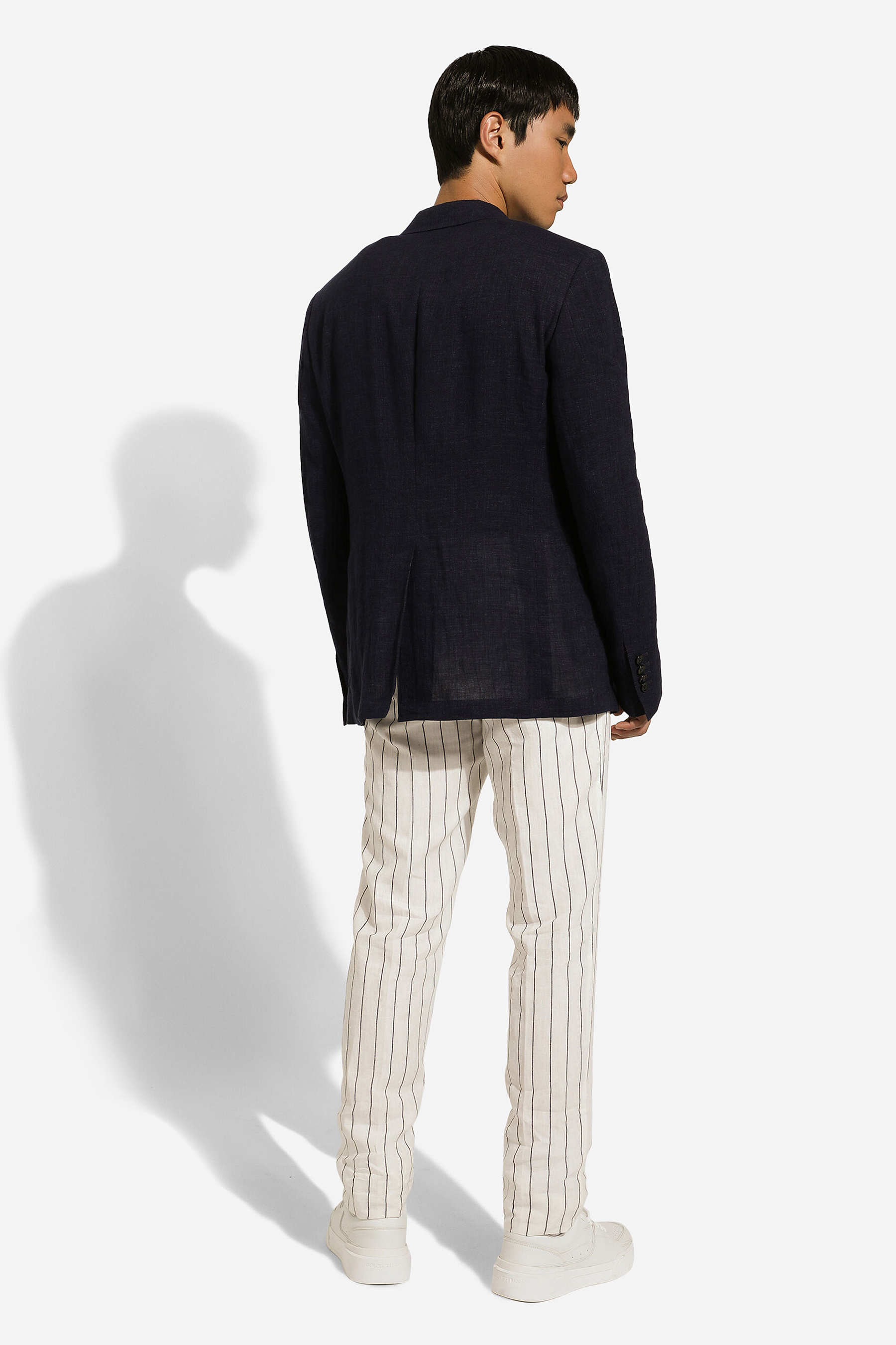 DOLCE & GABBANA Linen Blend Jacket Sicilia