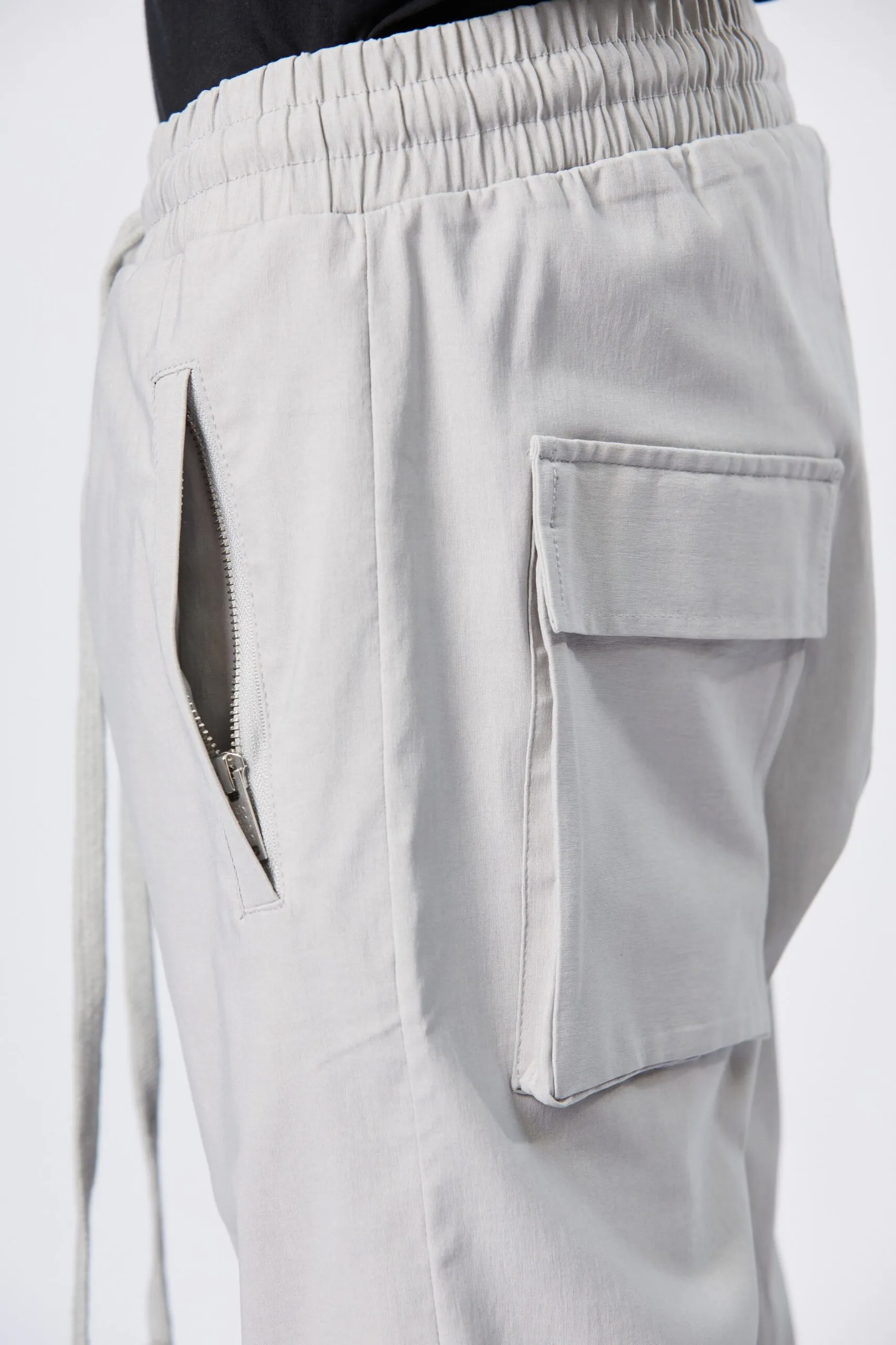THOM KROM Drop Crotch Woven Stretch Pants