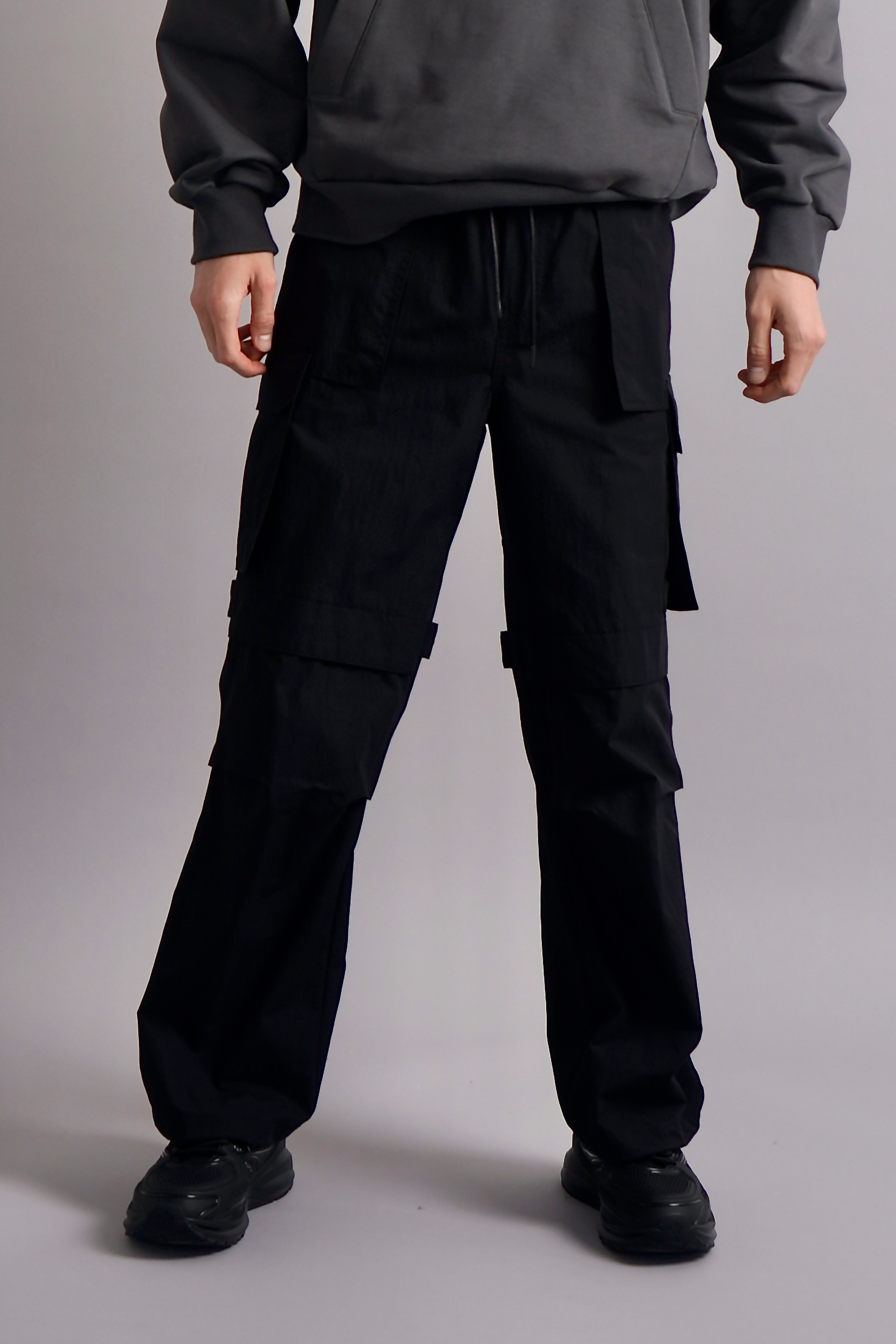 JUUN.J Cotton & Nylon Blend Cargo Pants
