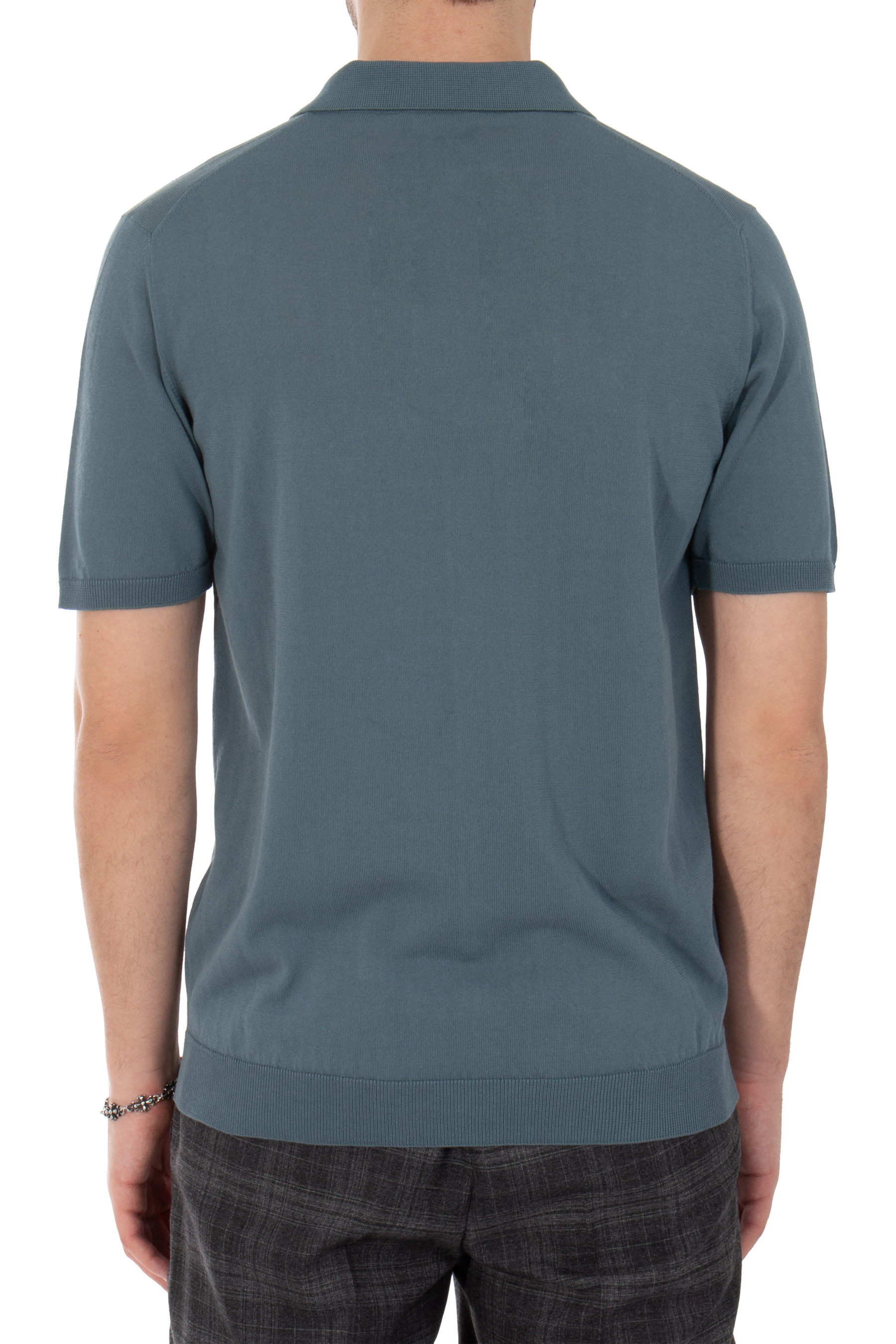 ROBERTO COLLINA Cotton Knit Polo ROBERTO COLLINA Cotton Knit Polo
