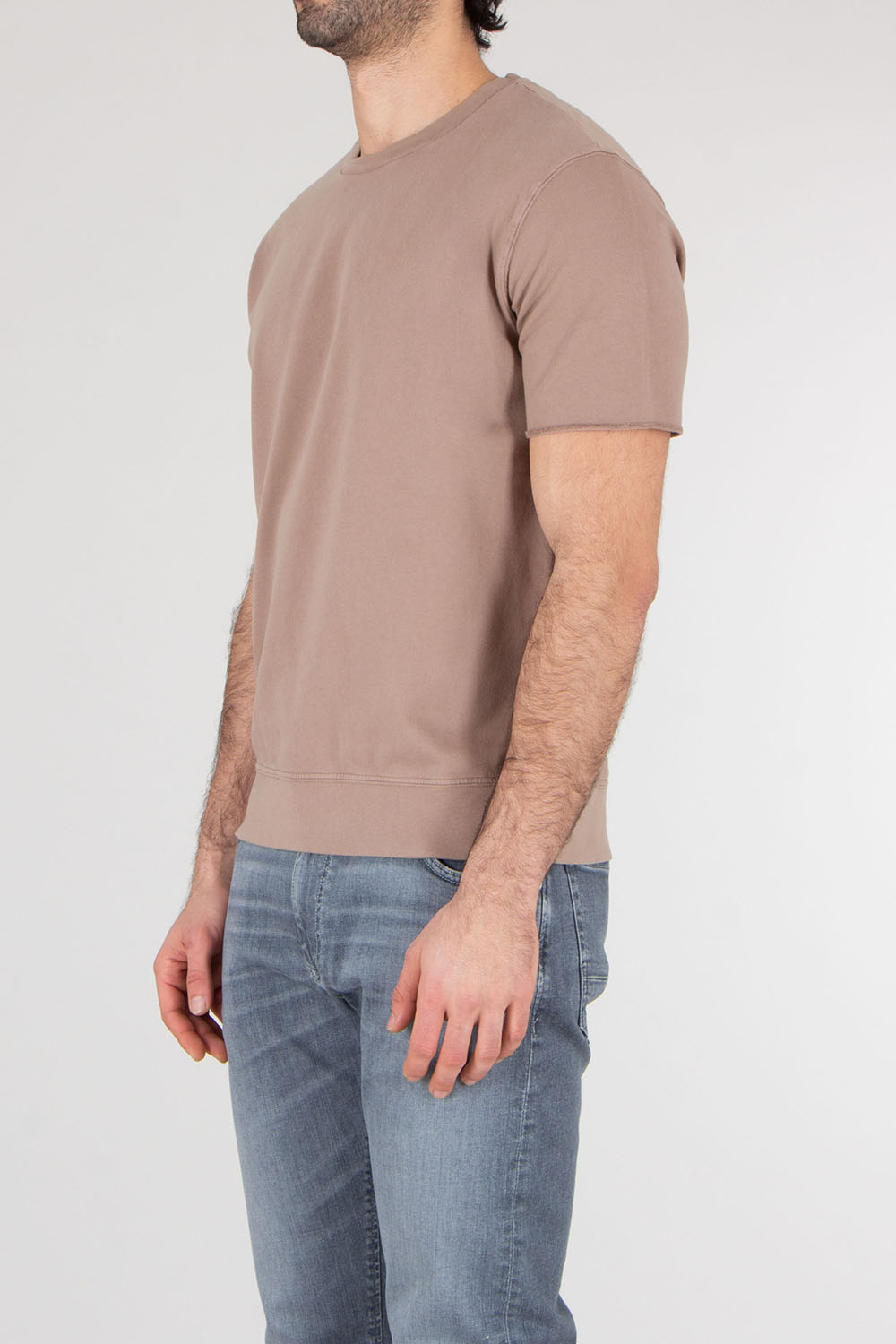 BOWERY NYC Regular Fit Cotton Jersey T-Shirt