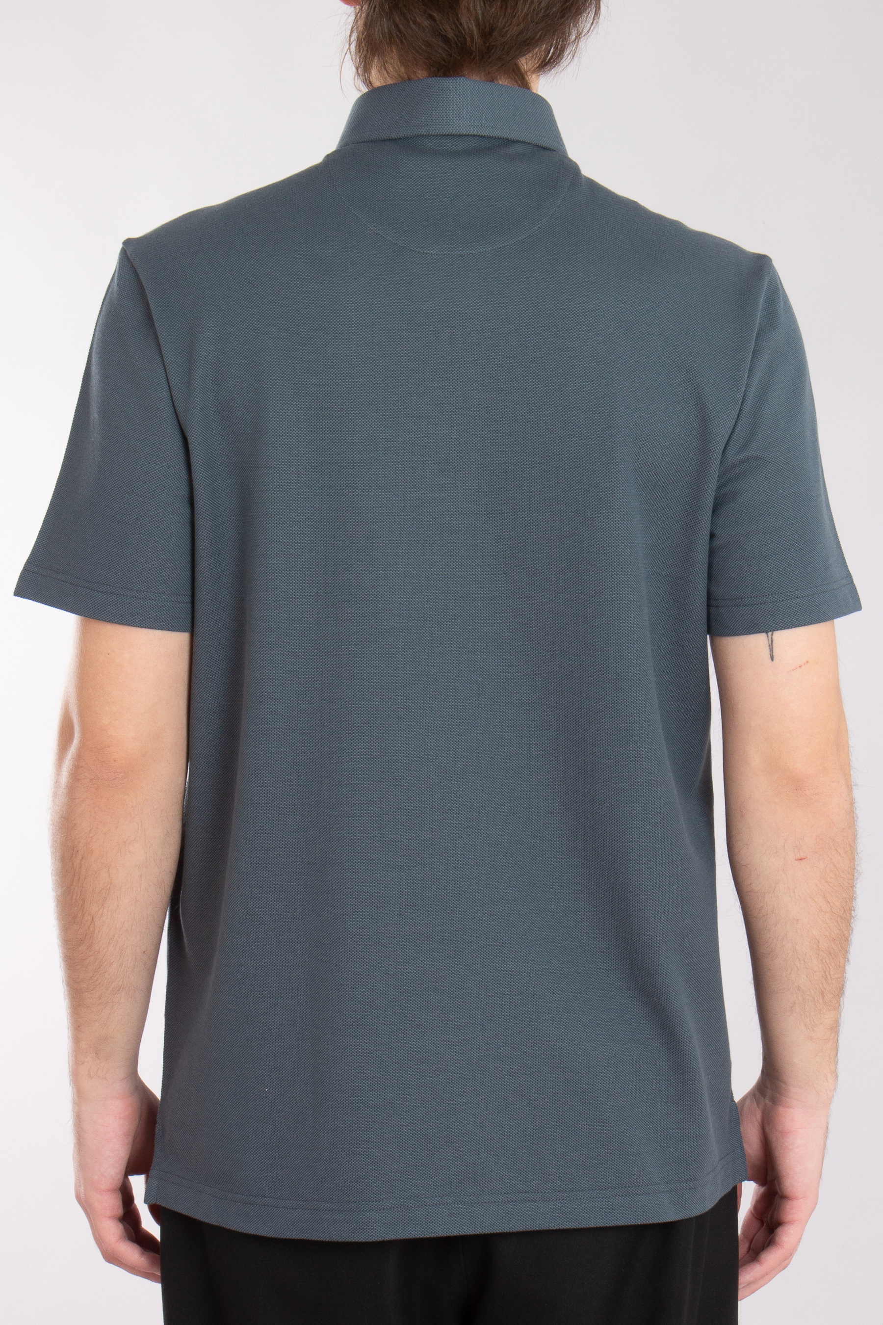 BRIONI Regular Fit Organic Cotton Piqué Polo Shirt BRIONI Regular Fit Organic Cotton Piqué Polo Shirt