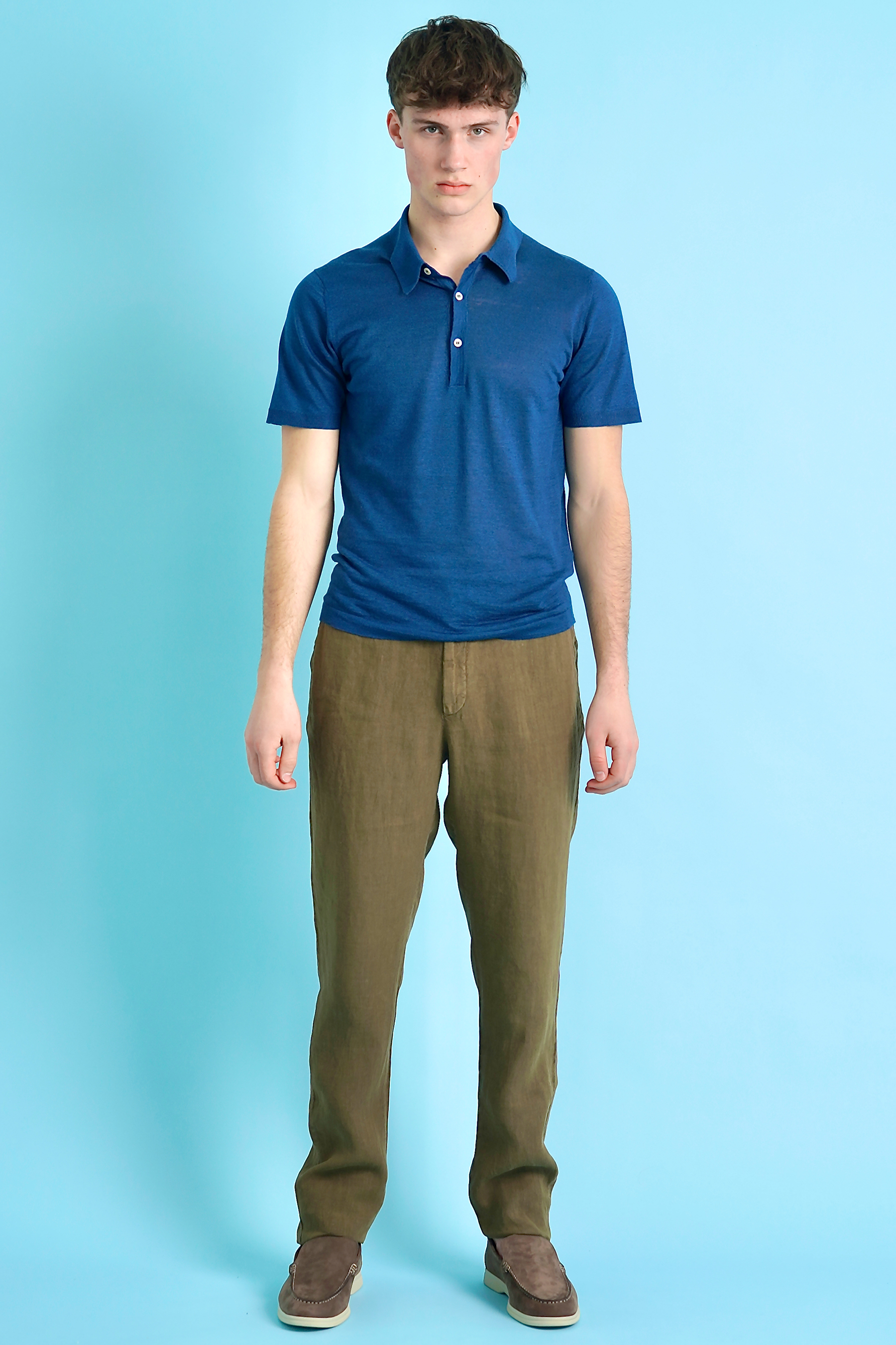BOGLIOLI Regular Fit Linen Pants BOGLIOLI Regular Fit Linen Pants