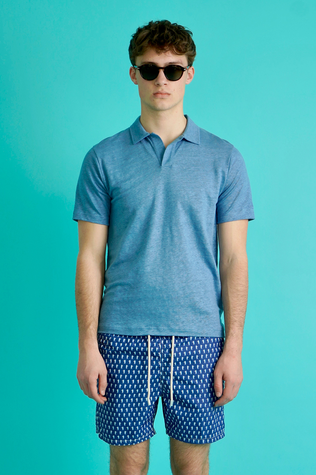Sonnenbrille, Strandmode, Kurze Hosen, Ärmel, Person