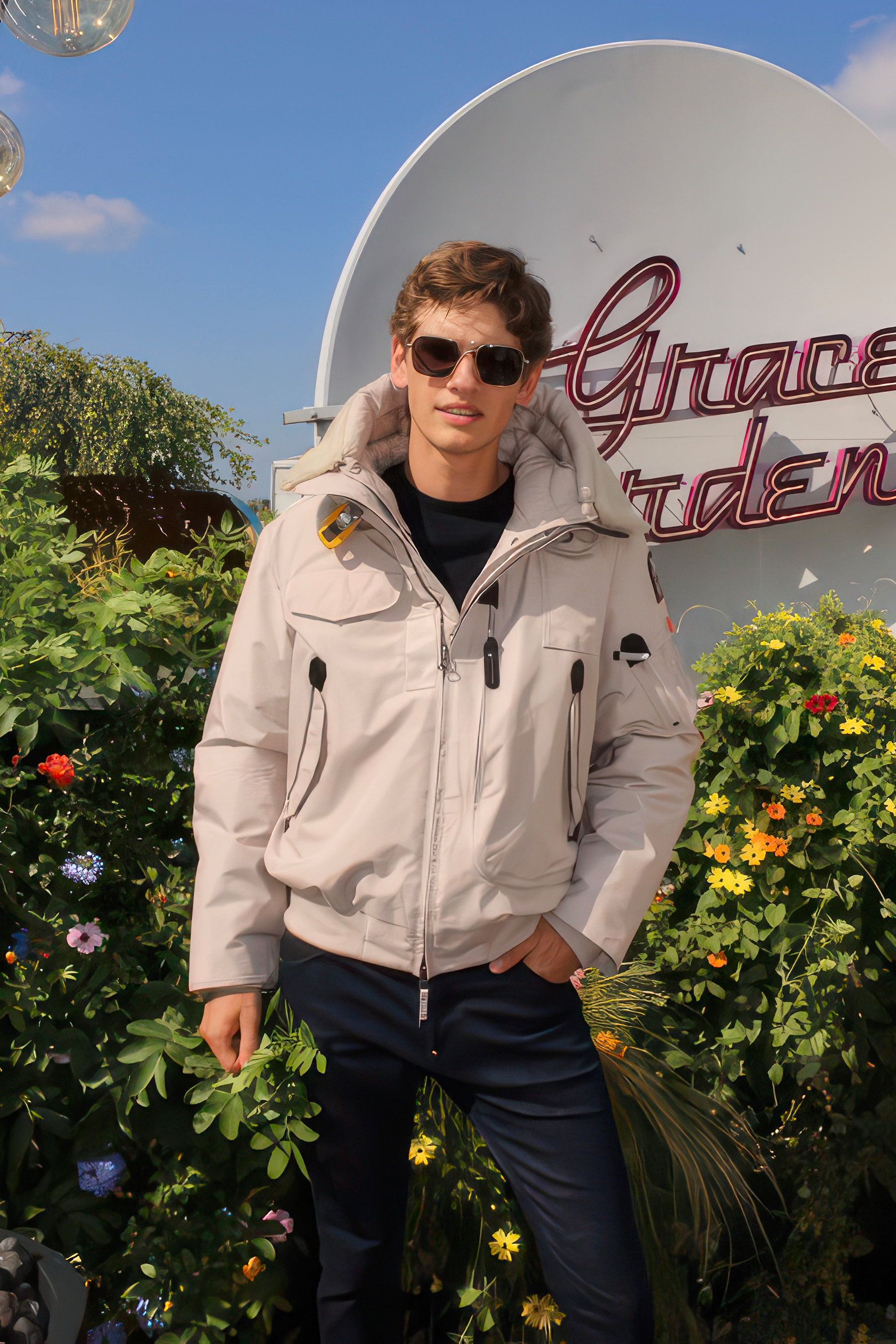 Mantel, Jacke, Langarm, Sweatshirt, Person