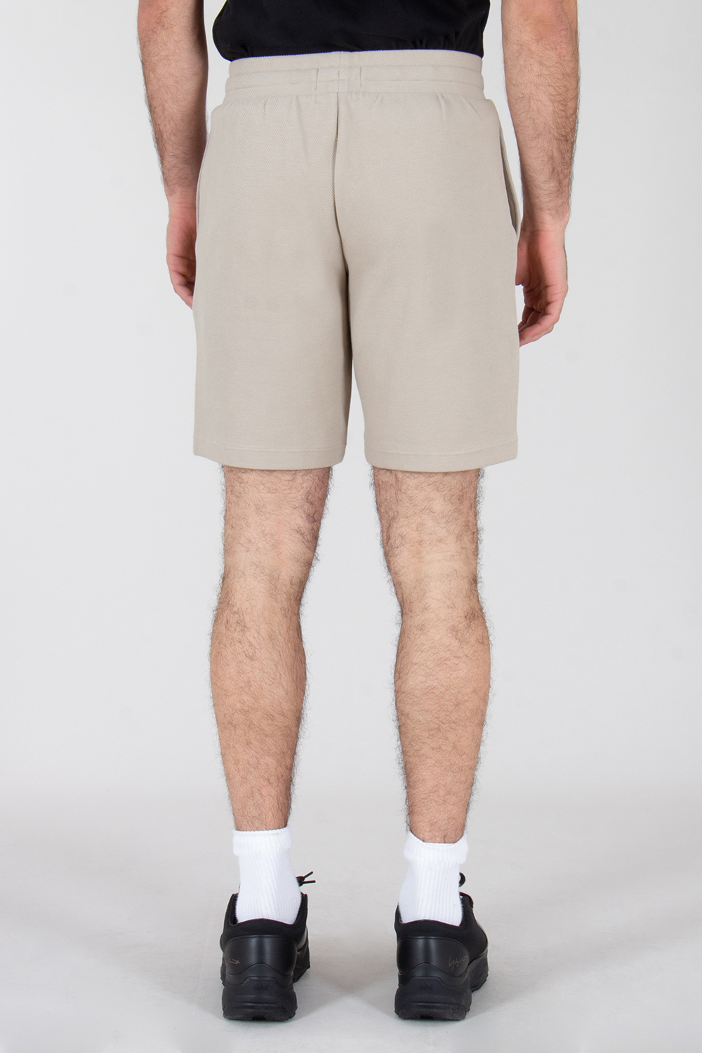 EMPORIO ARMANI Relaxed Fit Cotton Blend Stretch Jersey Loungewear Shorts