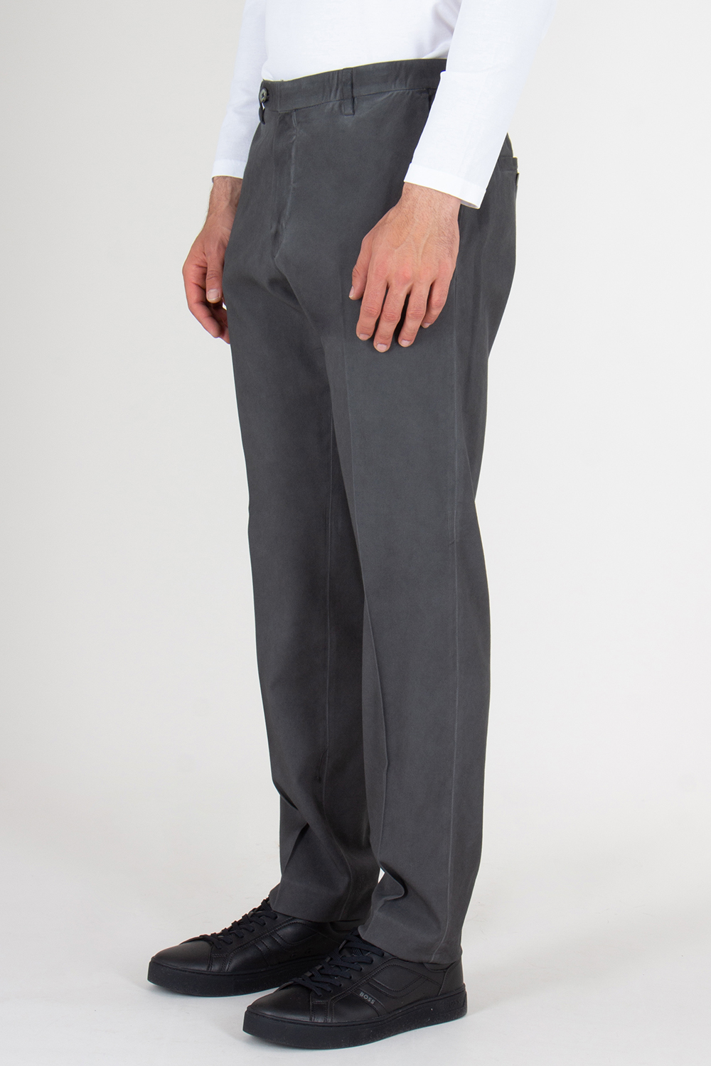 GTA Slim Fit Worn Effect Trousers Daniel