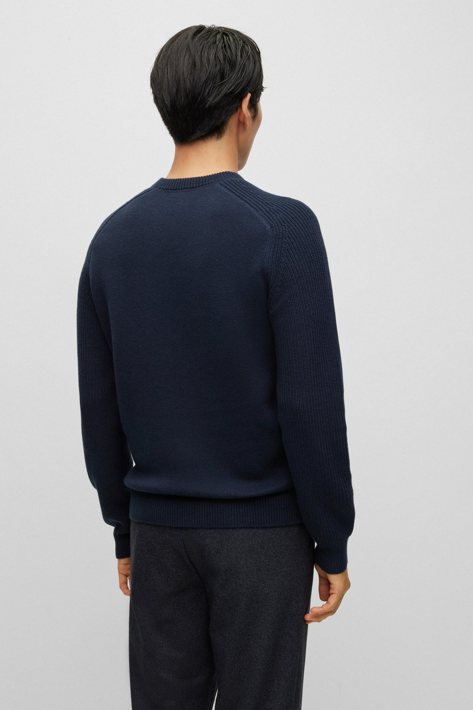 BOSS Cotton & Virgin Wool Sweater Matero