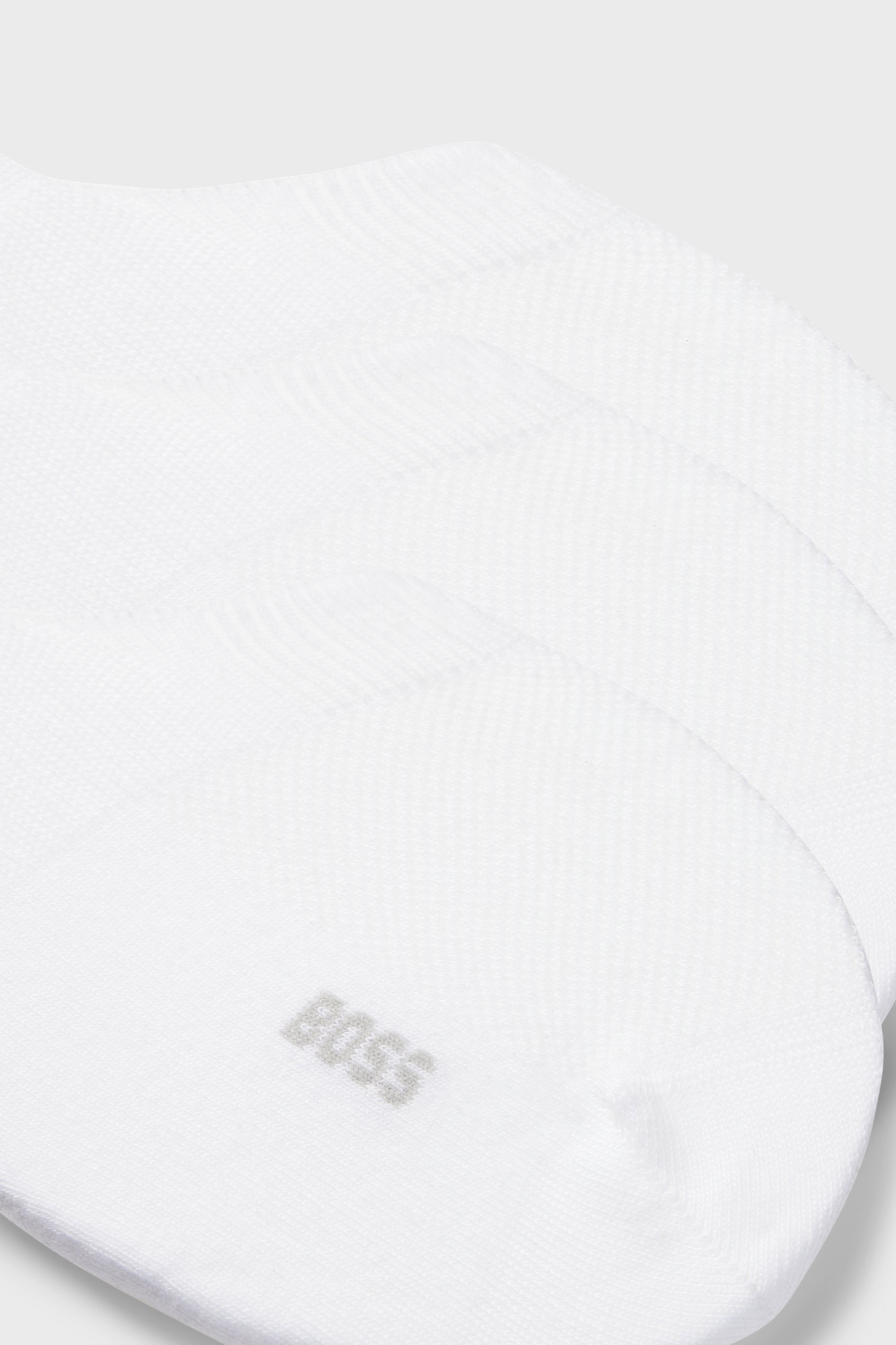 BOSS 3-Pack Cotton Blend Invisible Socks