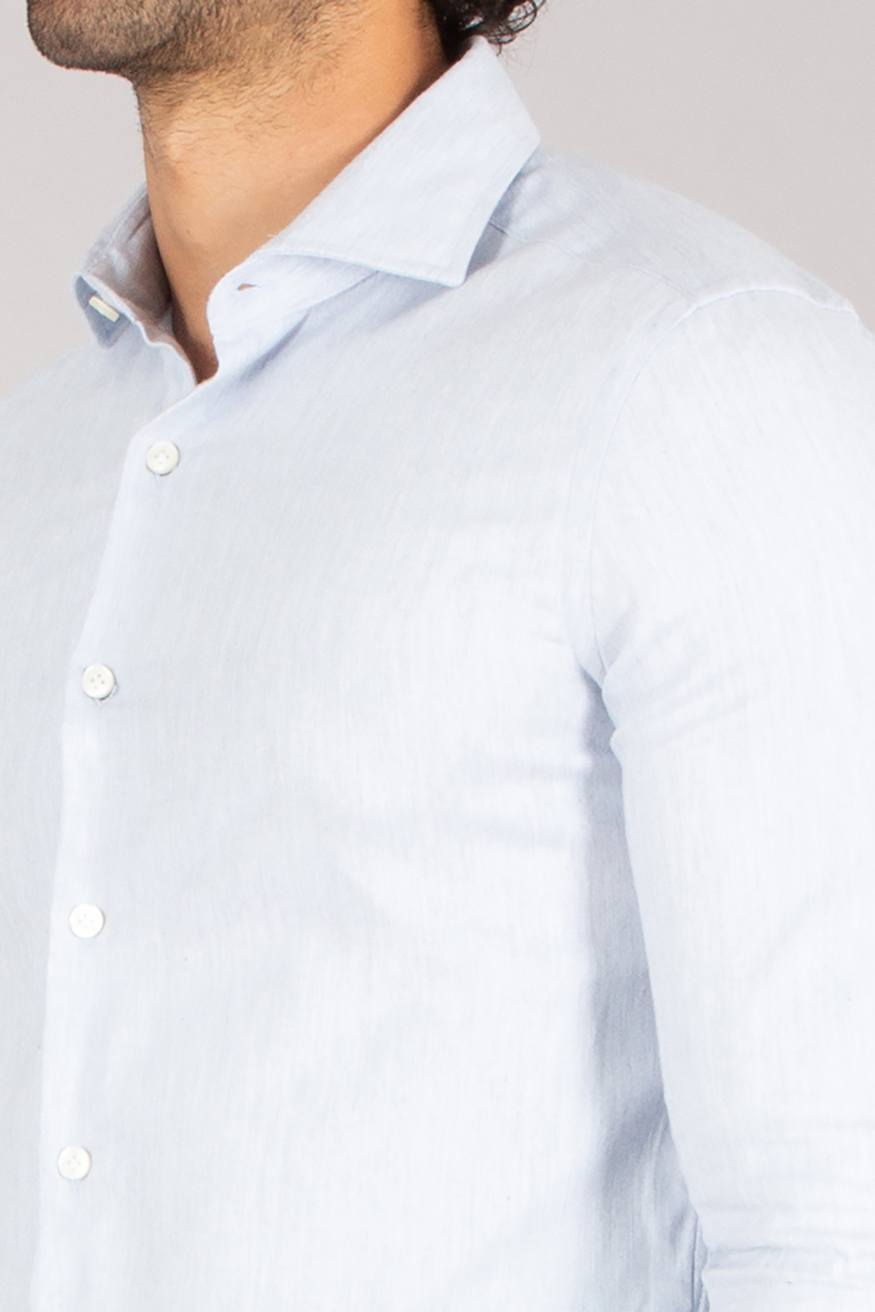 SONRISA Regular Fit Herringbone Pattern Cotton-Lyocell Flannel Shirt Bekleidung, Hemd, Langarm, Leinen, Kleid, Hemd