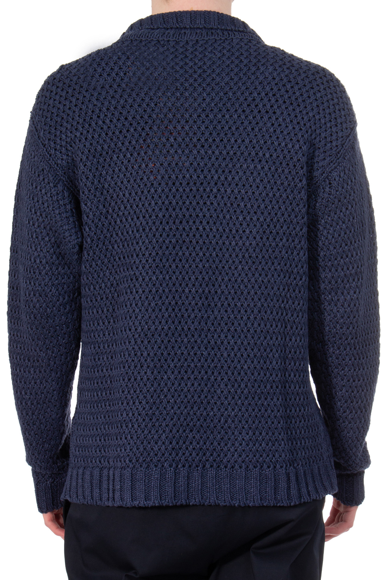 ETRO Linen Knit Polo