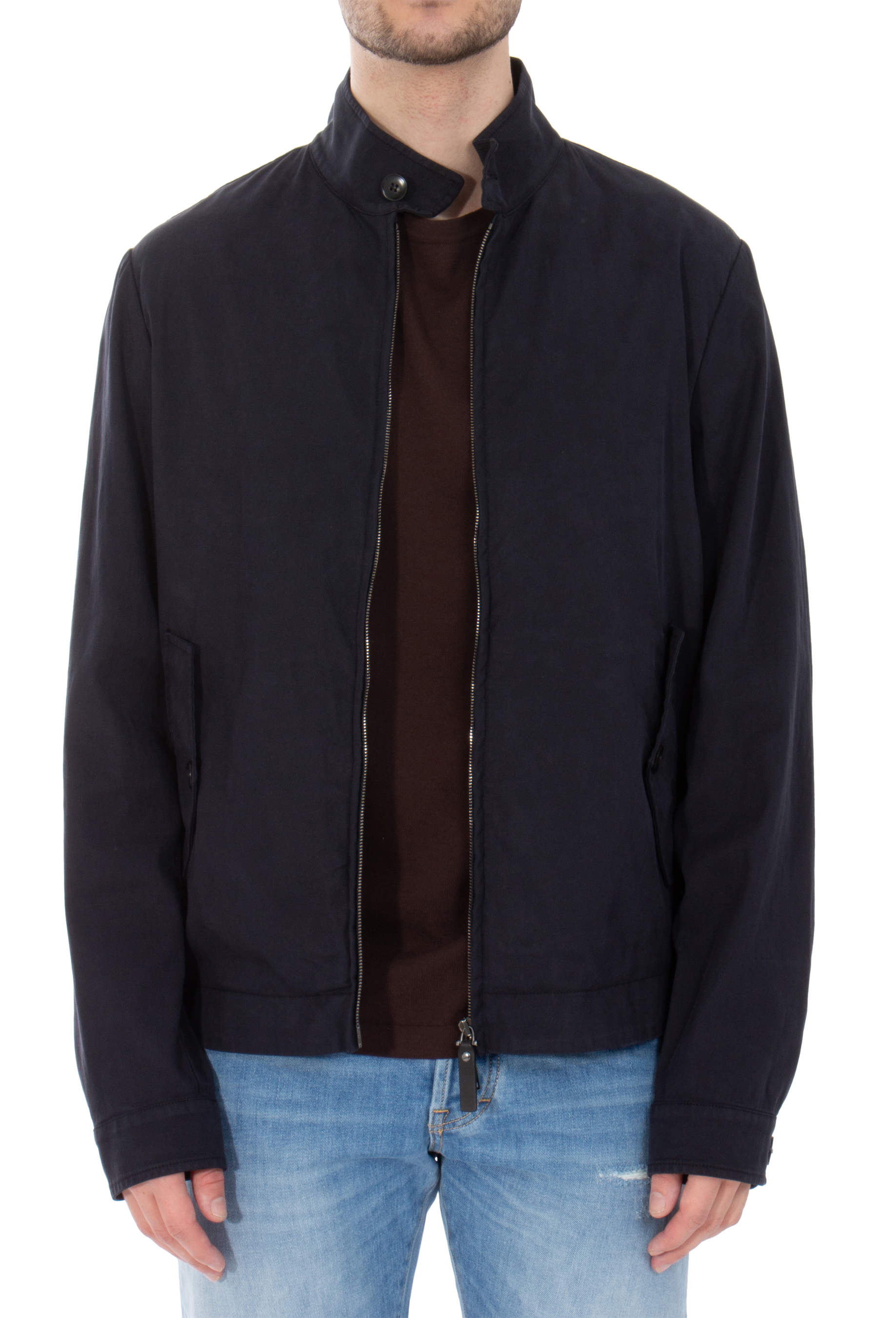 CANALI Lightweigt Lyocell Cotton Stretch Jacket