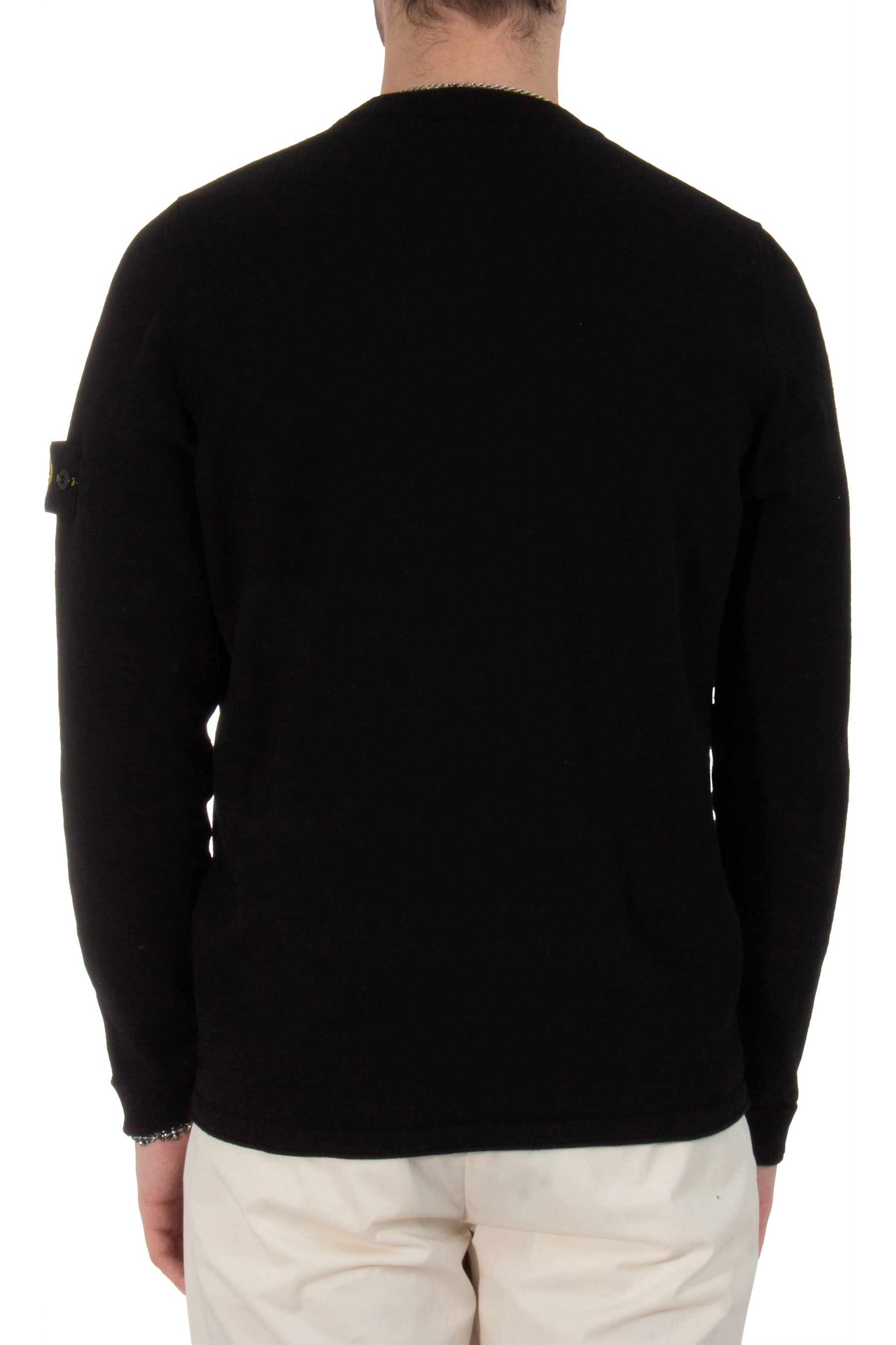 STONE ISLAND Organic Cotton Knit Sweater