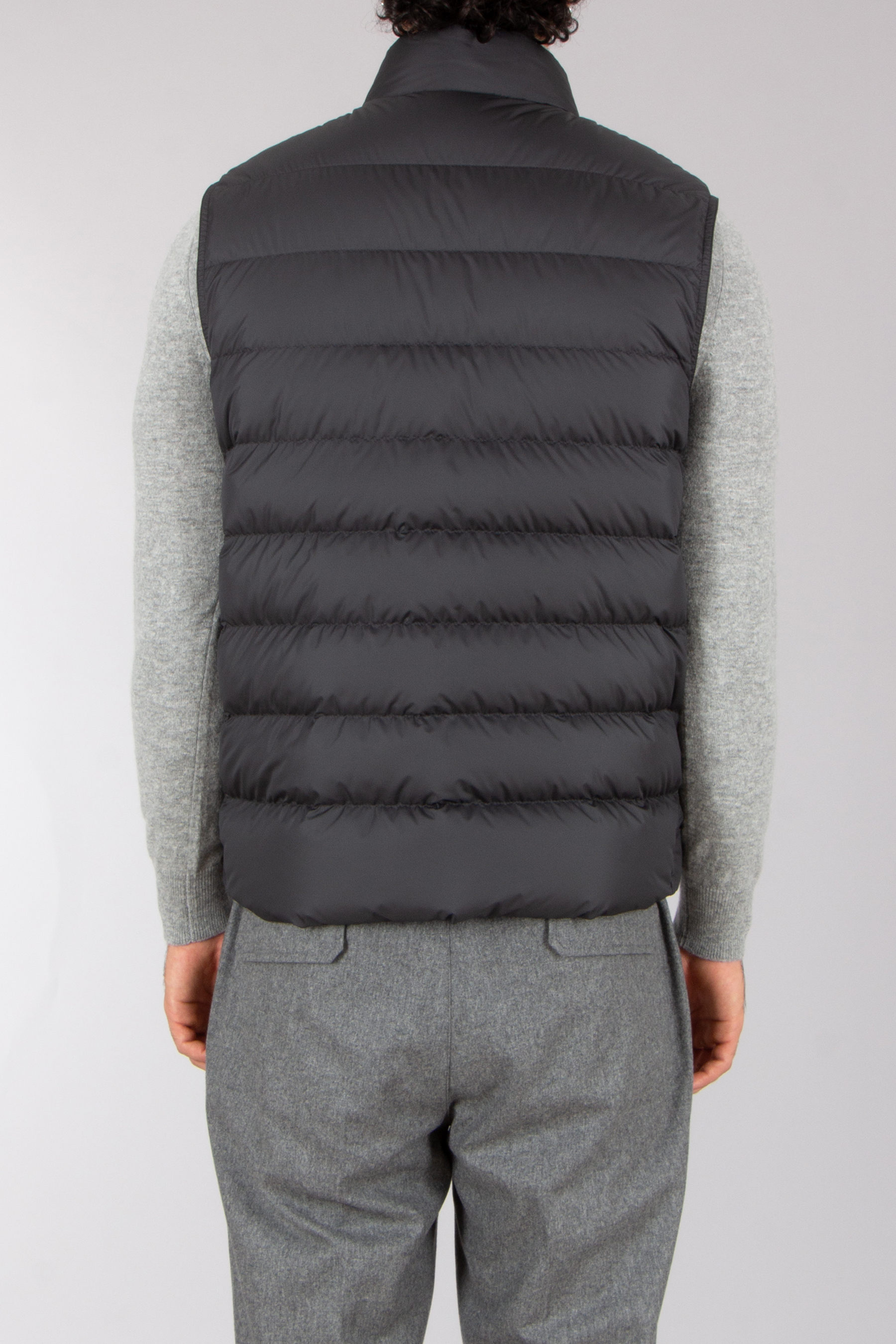 MONCLER Treompan Slim Fit Airsoft Down Vest Weste, Rettungsweste, Erwachsener, Mann, Person