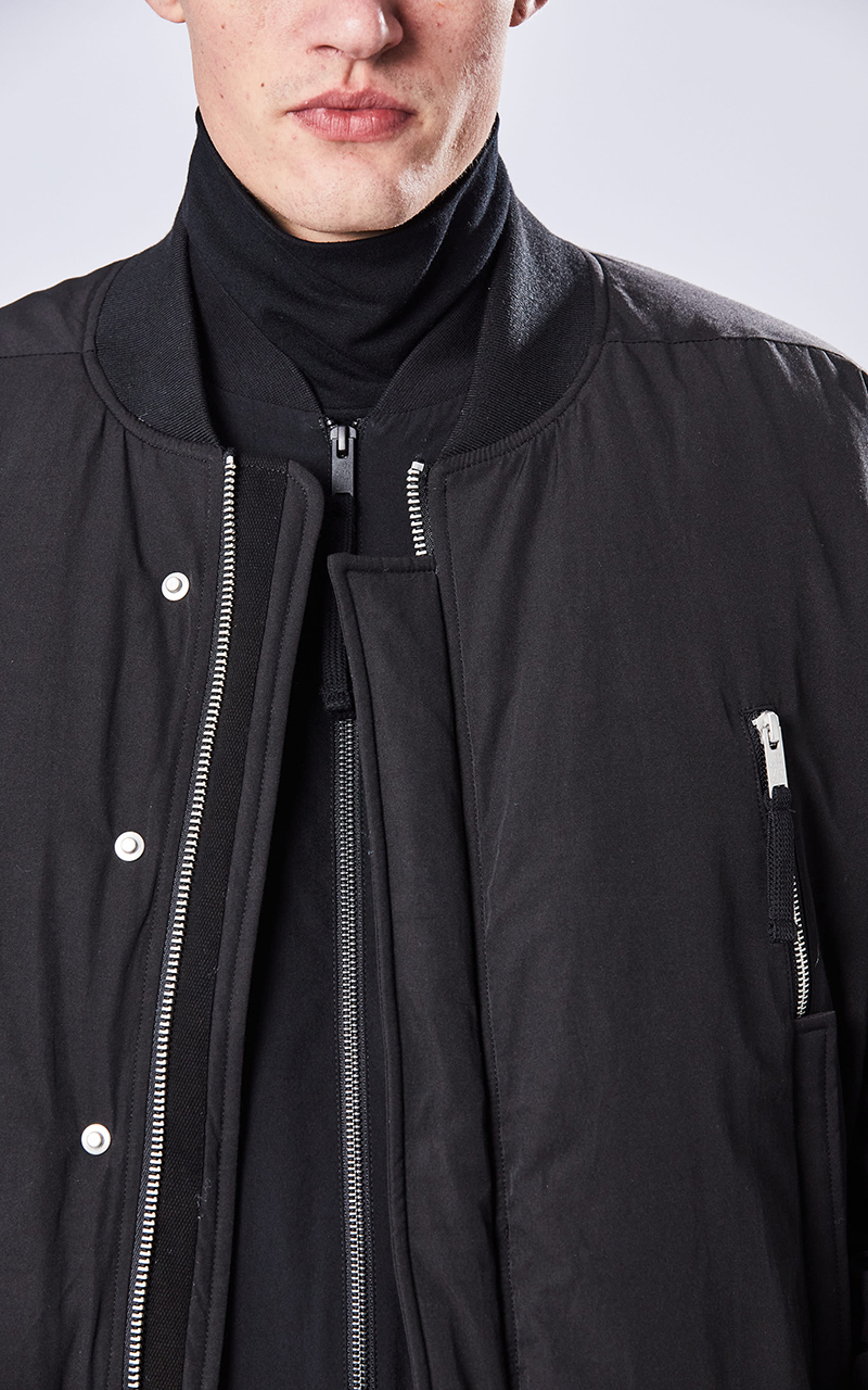 THOM KROM Water Repellent Cotton Mix Bomber Jacket