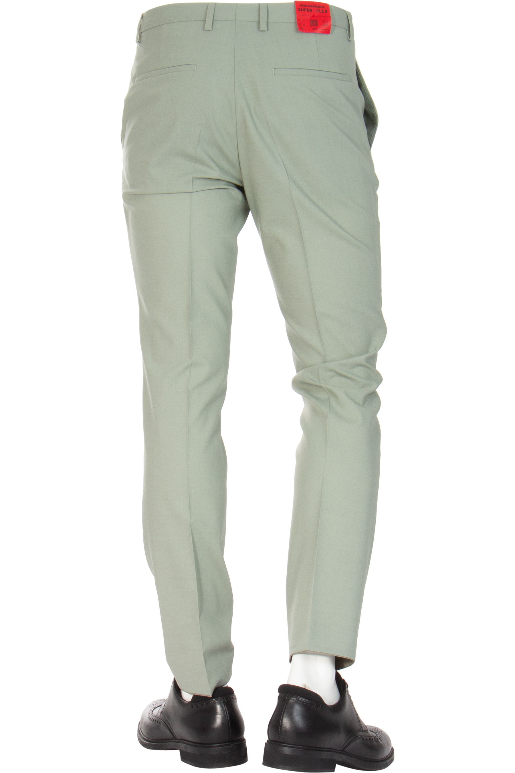 HUGO Extra Slim Fit Virgin Wool Blend Pants Hesten