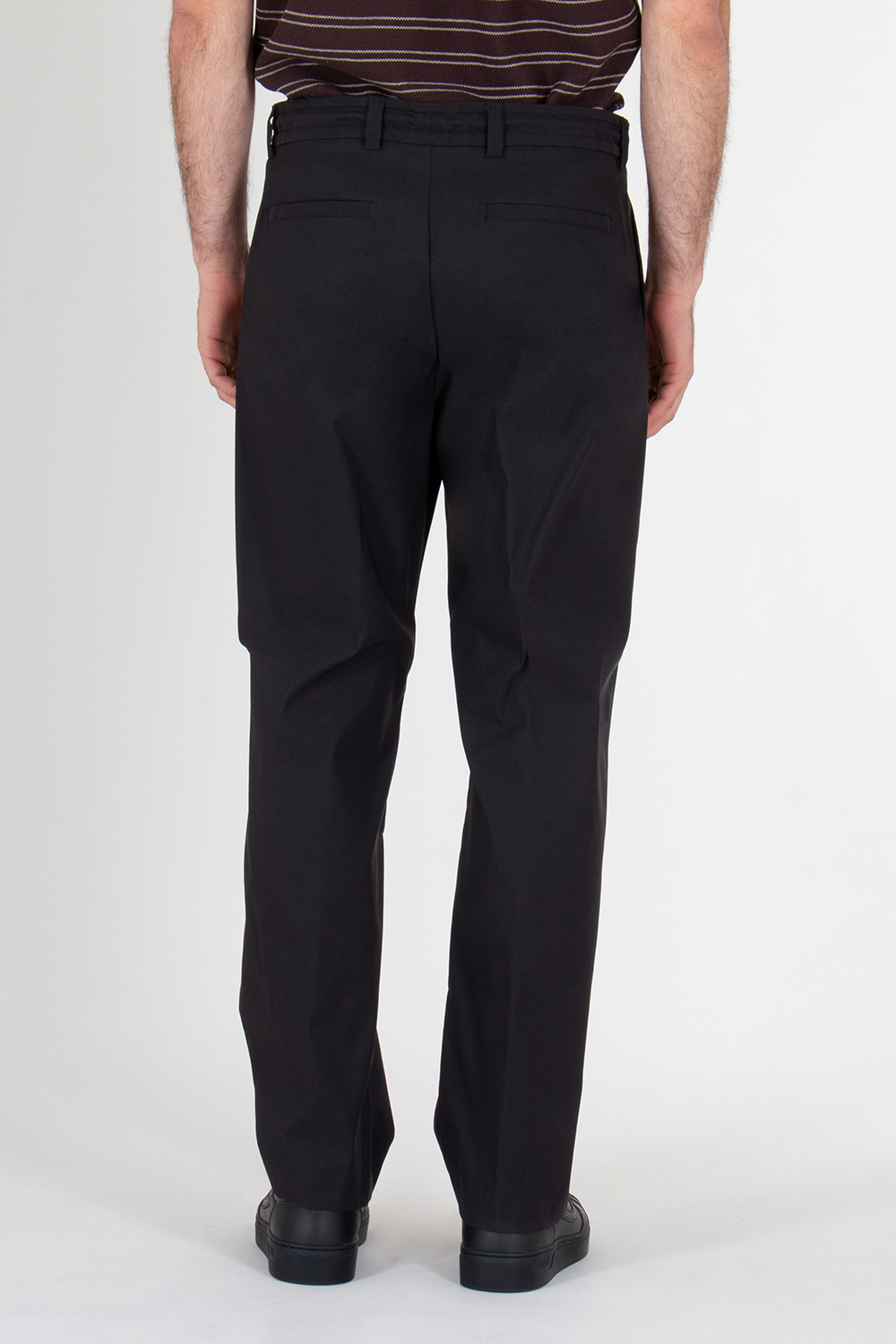 HUGO Regular Fit Drawstring Stretch Cotton Trousers