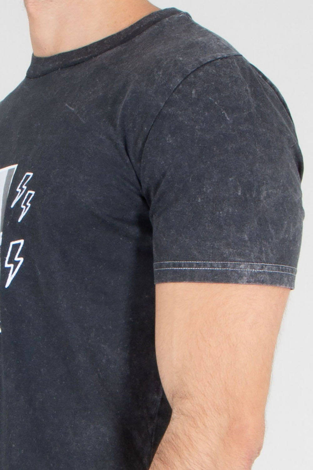 ELITÈ Regular Fit Kiss Me Graphic Print & Embroidery Cotton Jersey T-Shirt