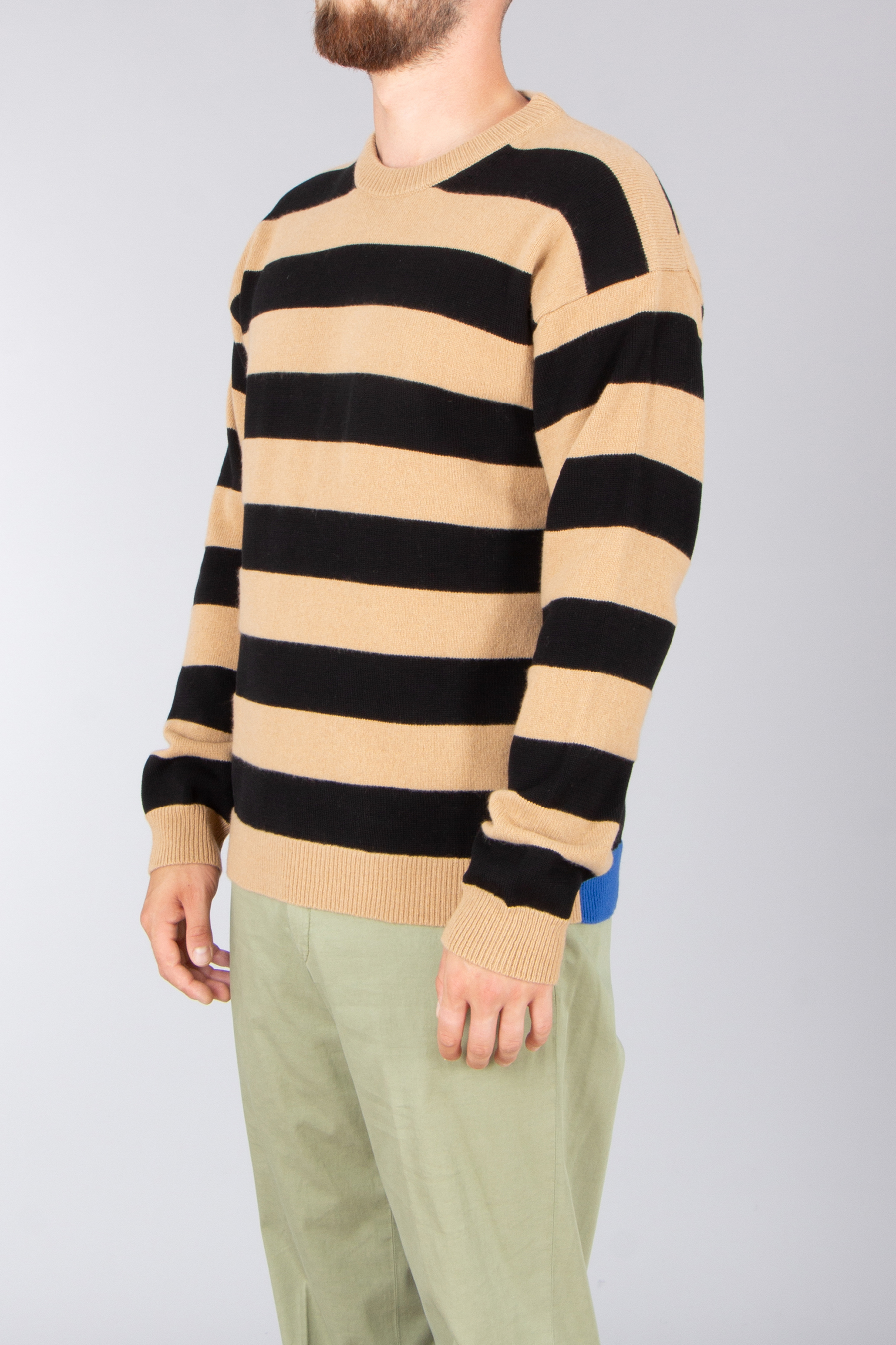 PAUL SMITH Regular Fit Striped Superfine Lambswool Blend Sweater PAUL SMITH Regular Fit Striped Superfine Lambswool Blend Sweater