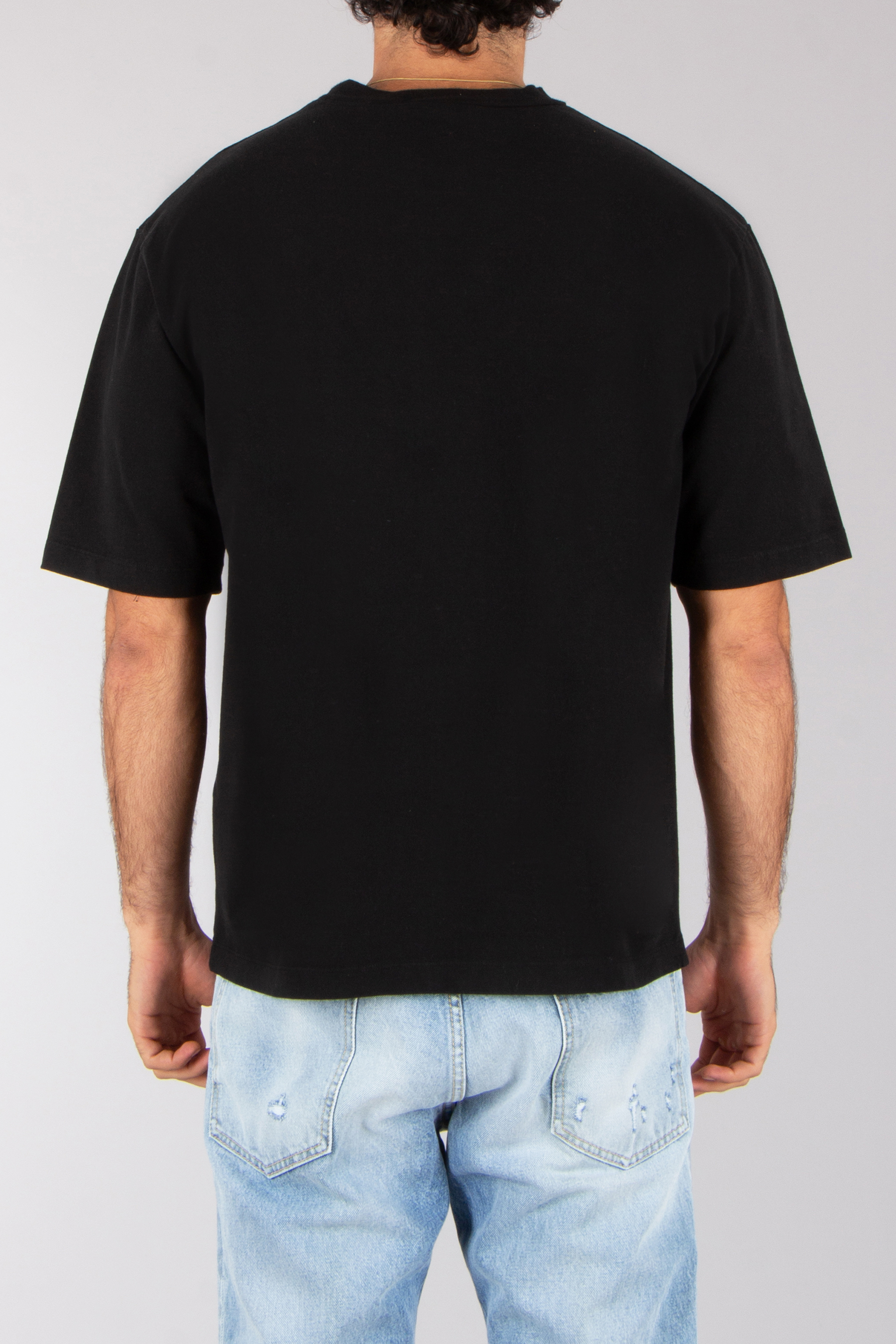 DSQUARED2 Loose Fit Canada Print Cotton Jersey T-shirt, Jeans, Erwachsener, Mann, Person