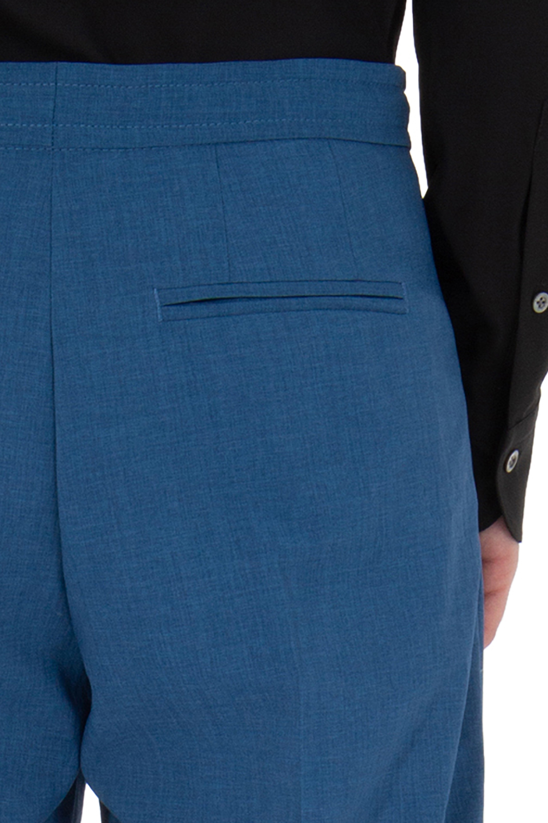 HUGO Modern-Fit Linen Optic Pants Teagan