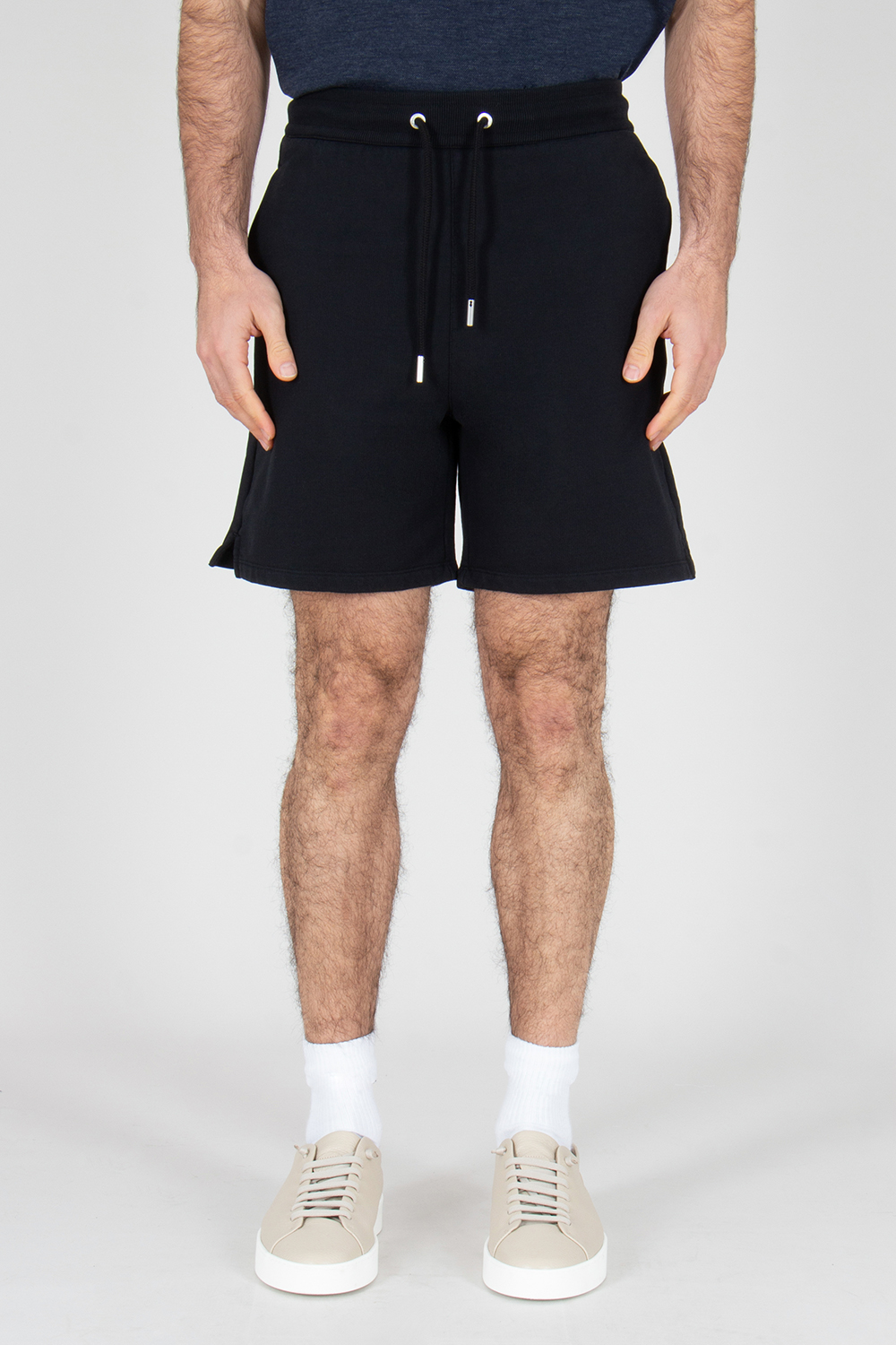 AMI PARIS Relaxed Fit Ami de Coeur Cotton Fleece Shorts