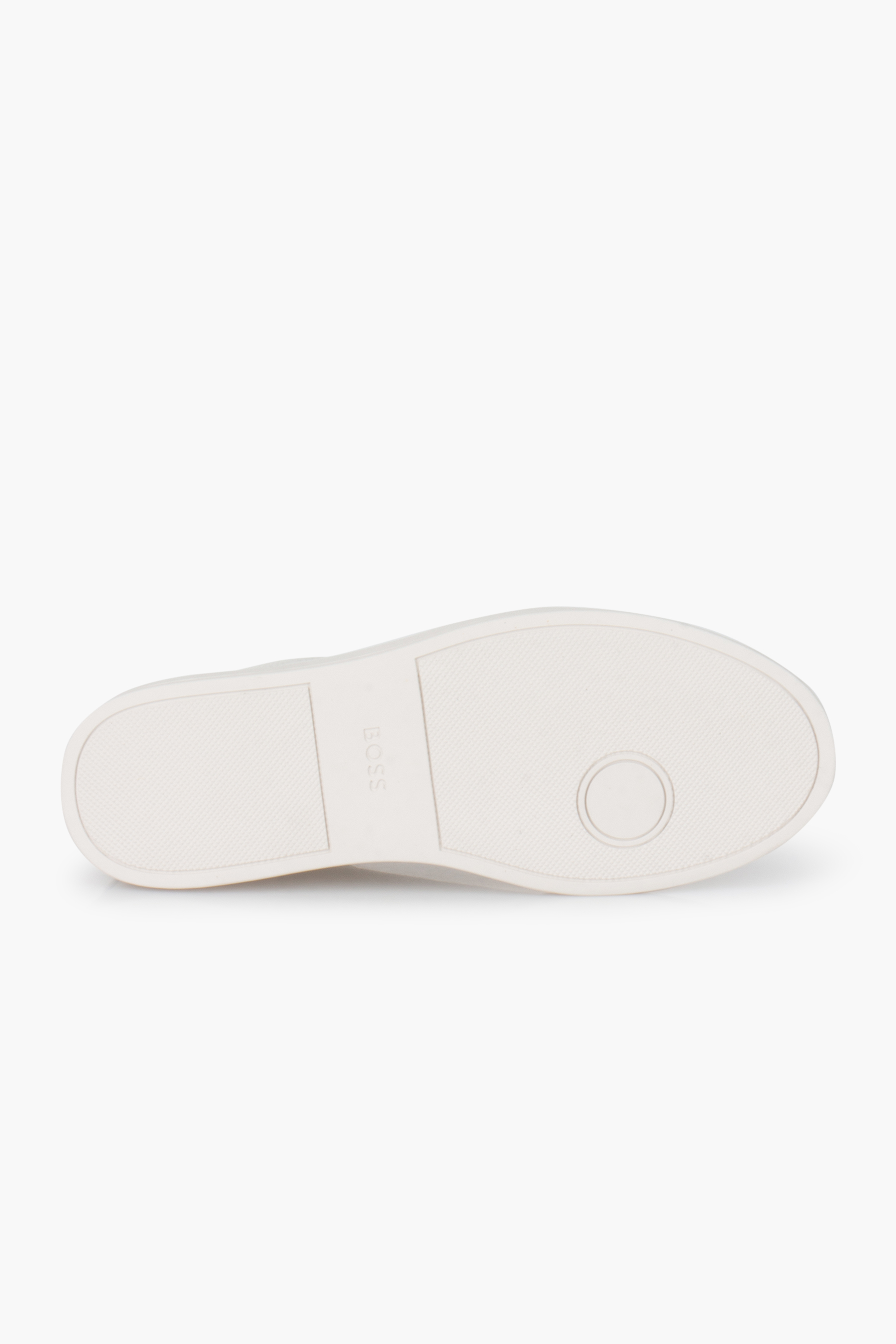 BOSS Grained Leather Sneakers Kieran Bekleidung, Schuhwerk, Sandale