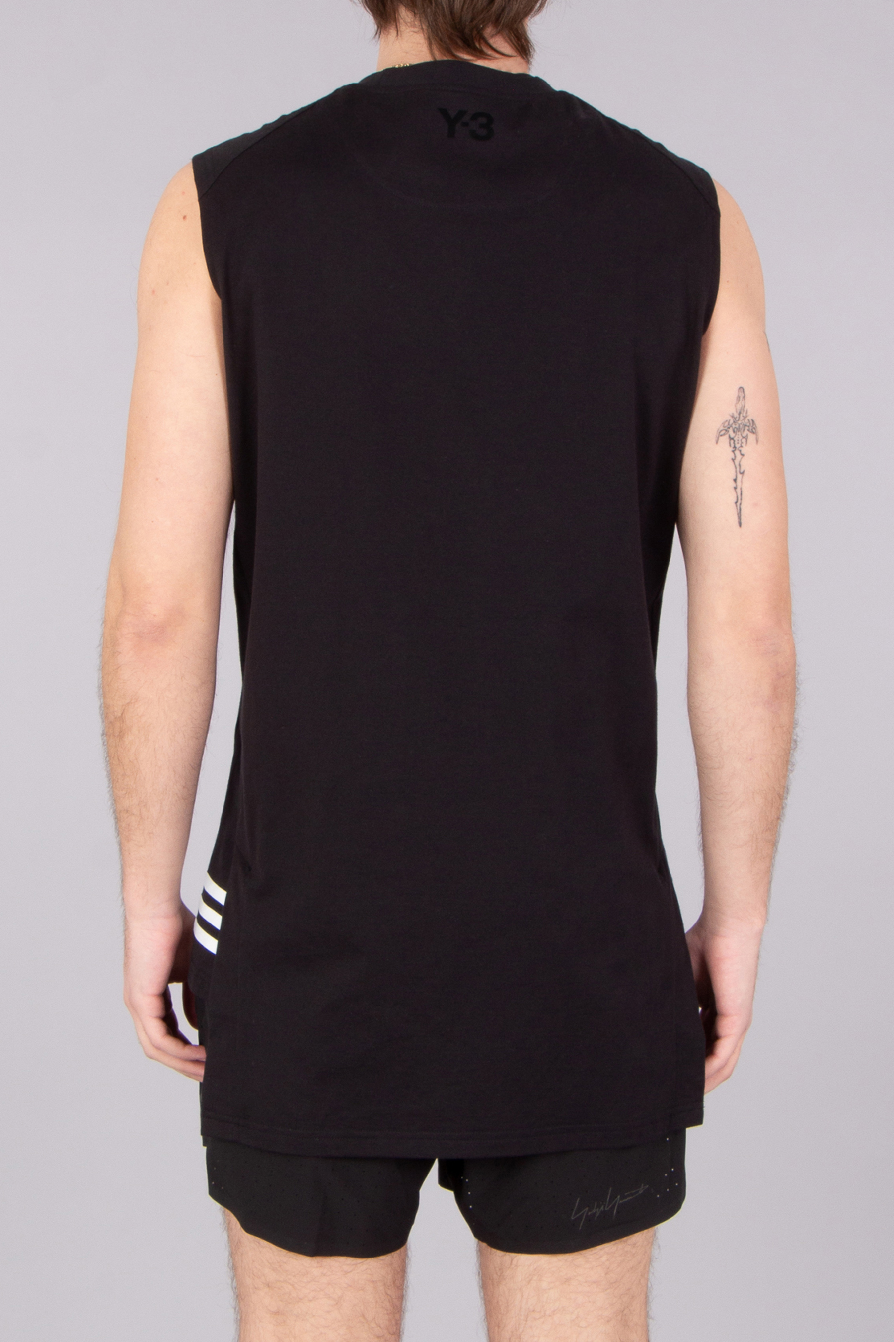 Y-3 Loose Fit Cotton Jersey Tank Top Y-3 Loose Fit Cotton Jersey Tank Top