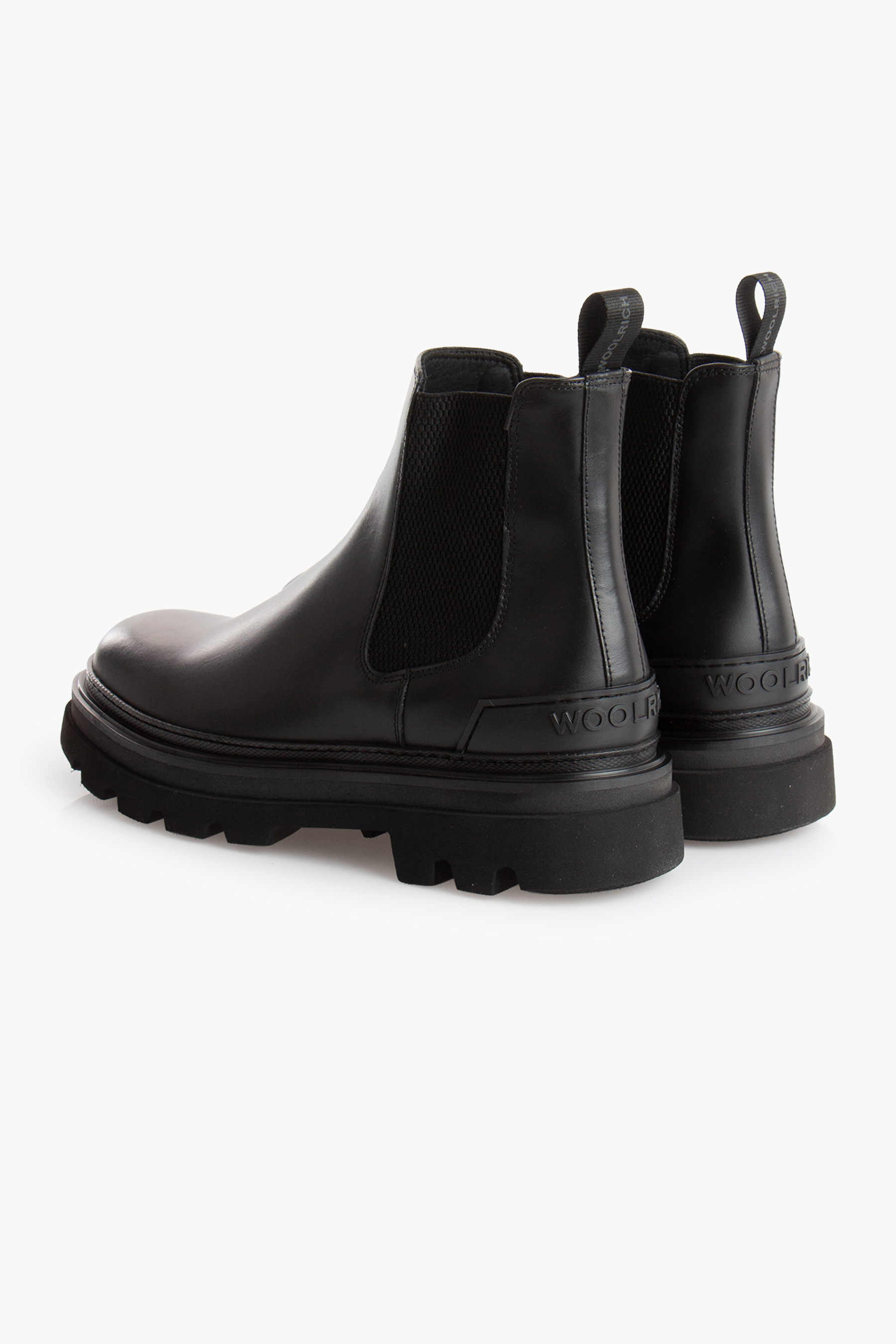 WOOLRICH Leather Chopper Chelsea Boots WOOLRICH Leather Chopper Chelsea Boots