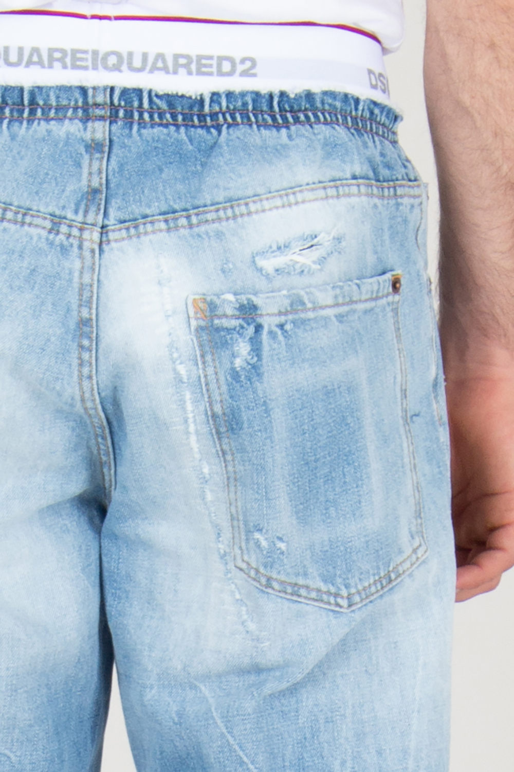 DSQUARED2 Relaxed Fit Distressed Jeans