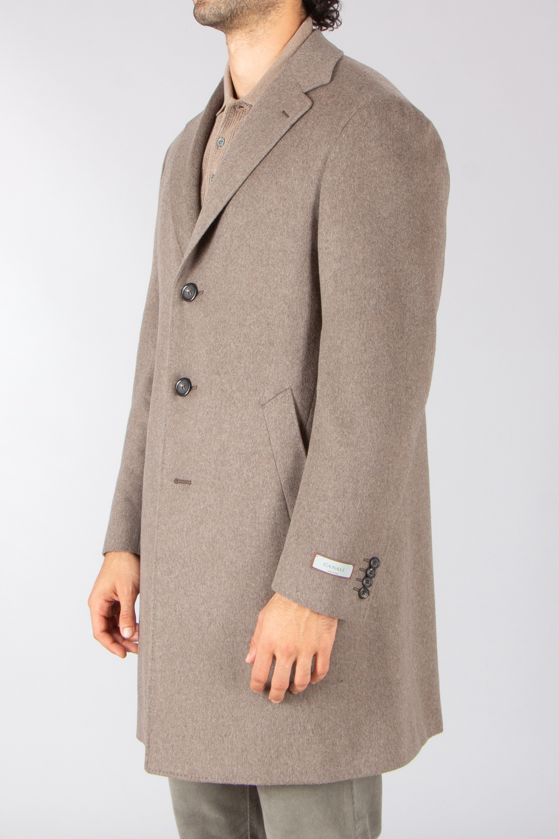CANALI Modern Fit Wool Coat Kei Bekleidung, Mantel