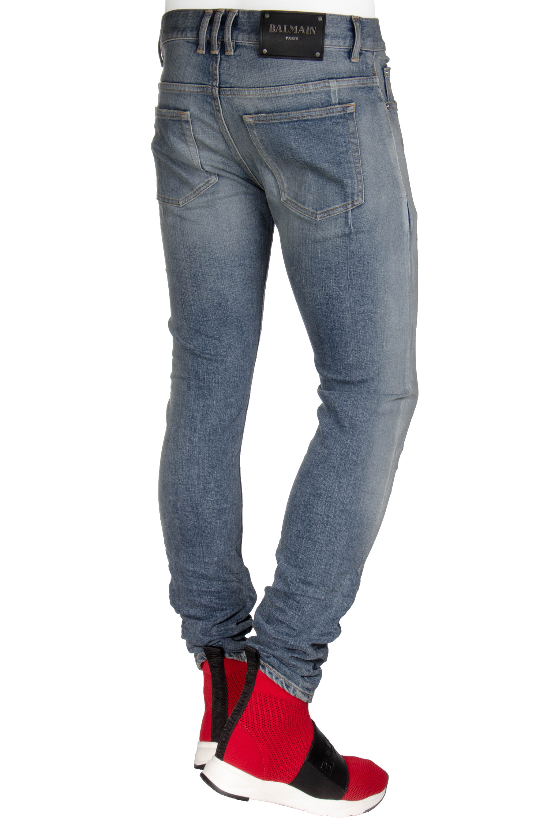 BALMAIN Slim Fit Denim Jeans BALMAIN Slim Fit Denim Jeans
