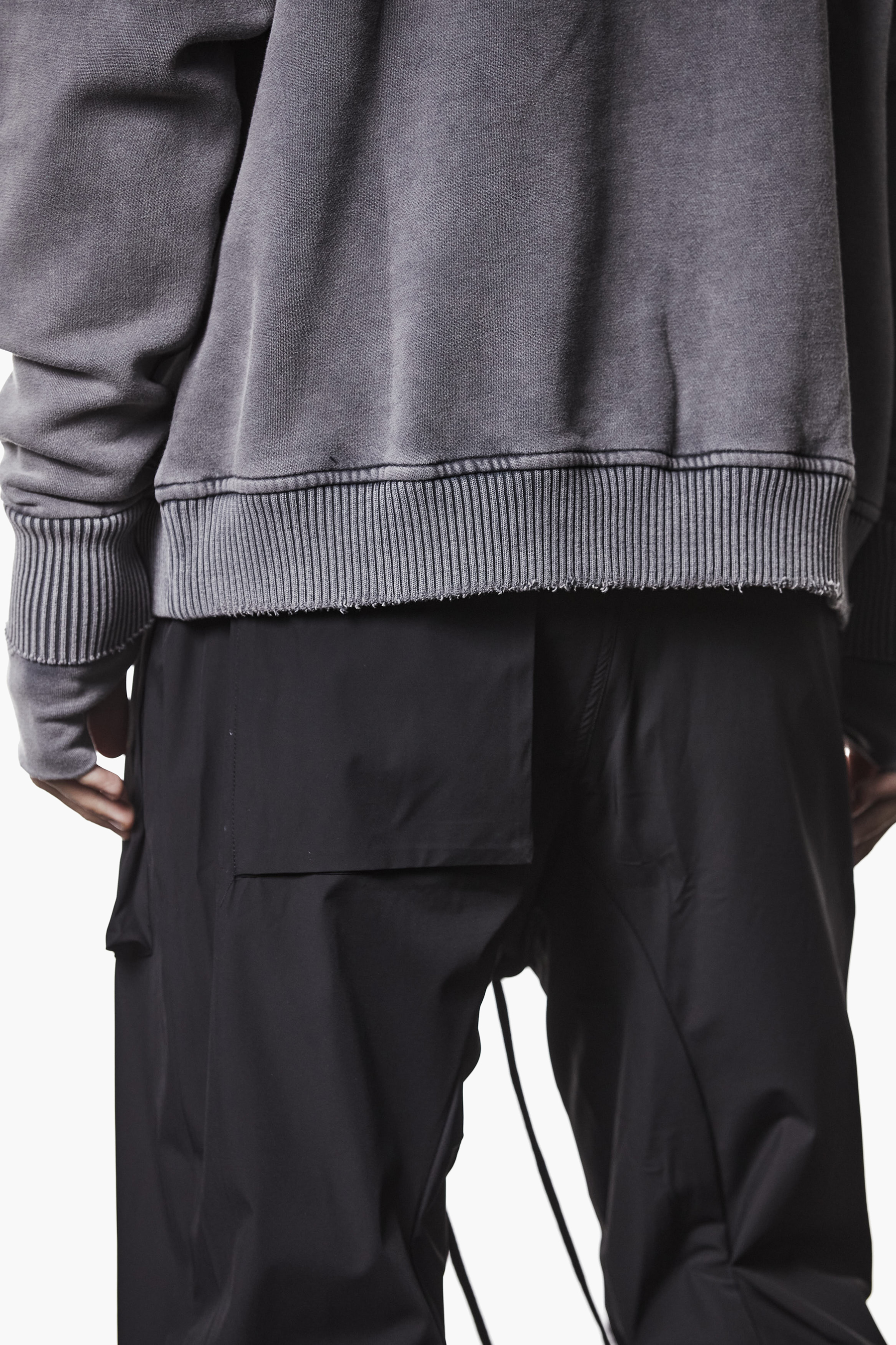THOM KROM Regular Fit Cotton Blend Sweat Hoodie Hosen, Pullover, Sweatshirt, Mann, Person