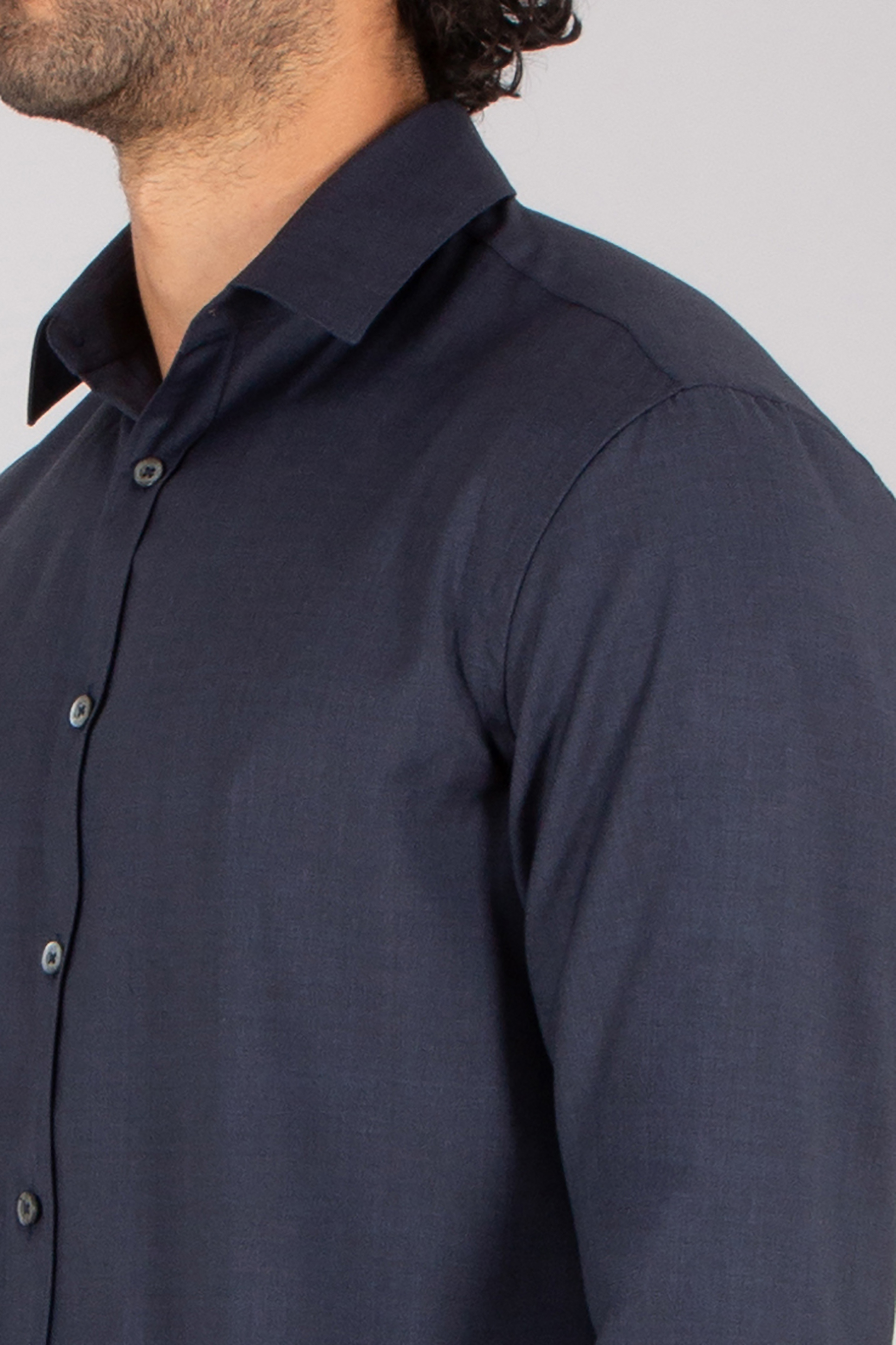 CANALI Regular Fit Wool Shirt Hemd, Langarm, Kleid, Hemd, Mann, Person