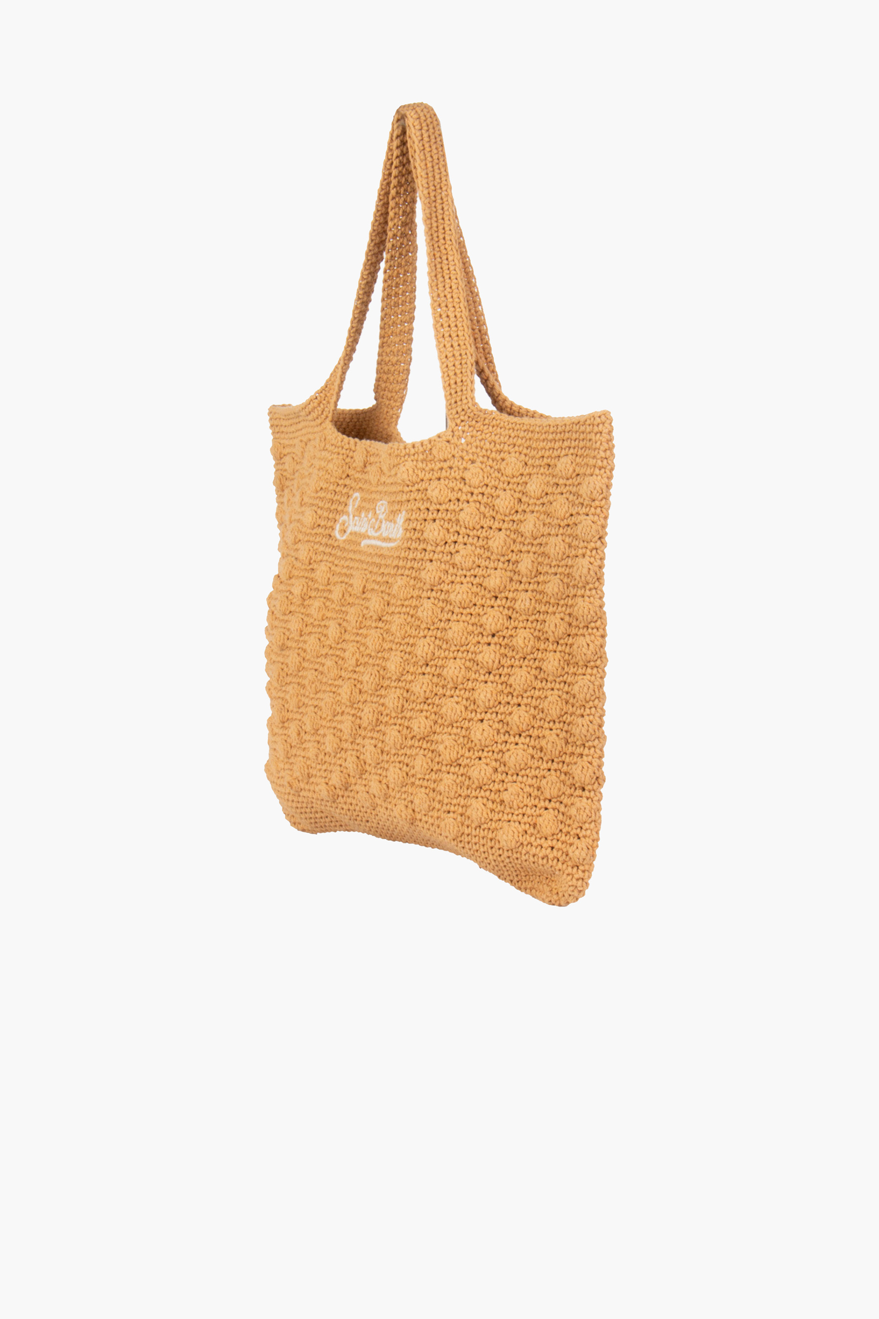 MC 2 SAINT BARTH Embroidered Dots Crochet Bag MC 2 SAINT BARTH Embroidered Dots Crochet Bag