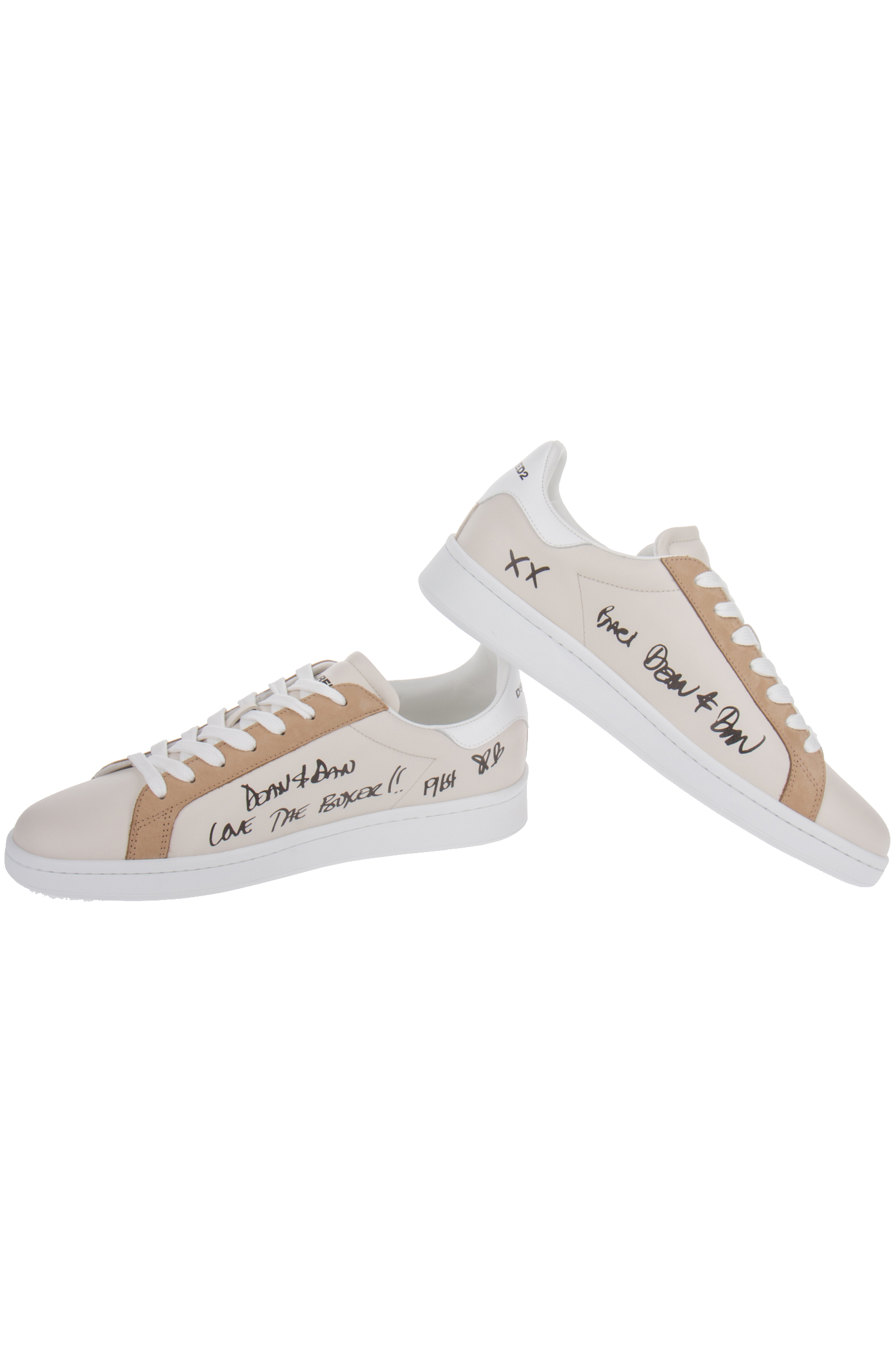 DSQUARED2 Leather Sneakers Boxer DSQUARED2 Leather Sneakers Boxer